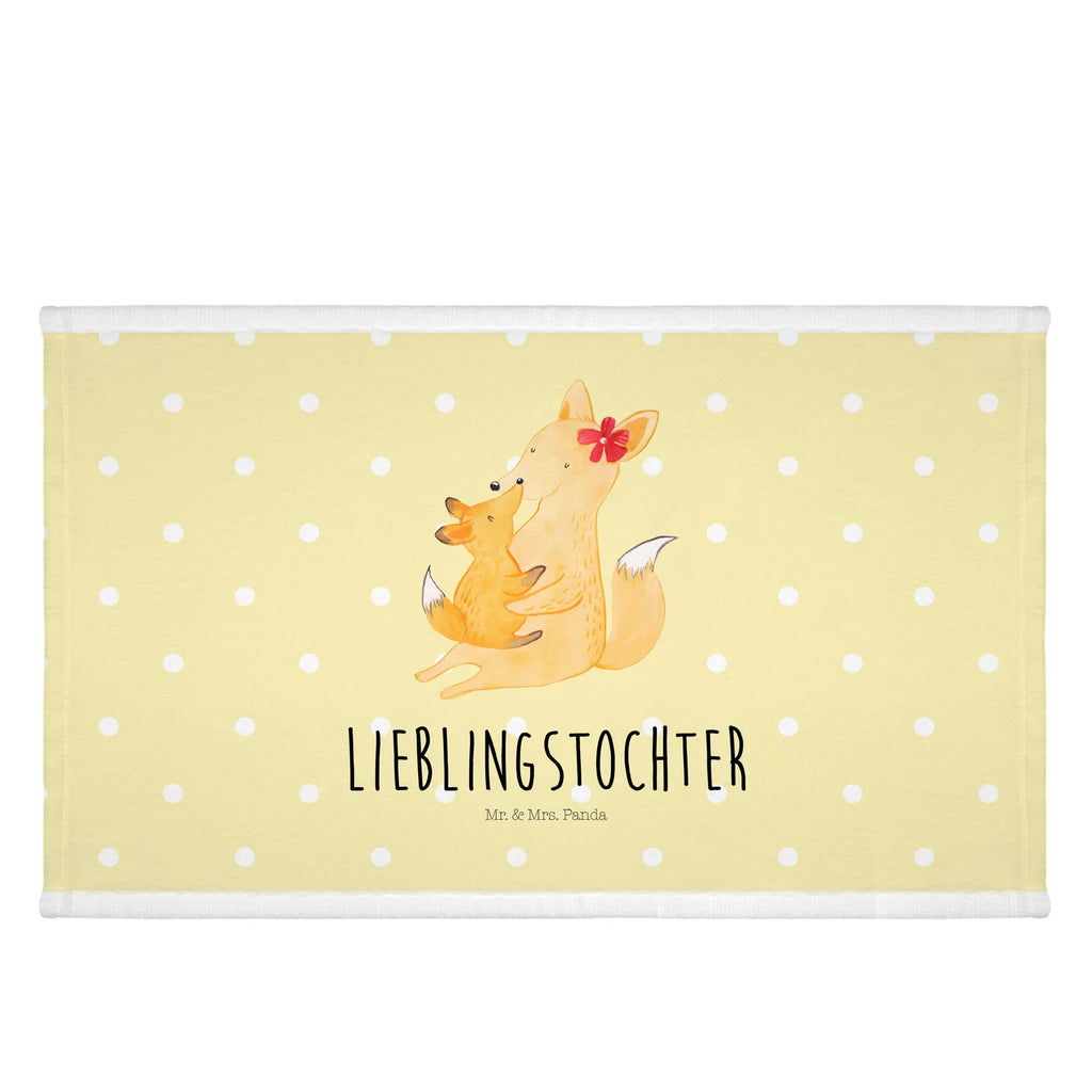 Handtuch Fuchs Mama & Kind Handtuch, Badehandtuch, Badezimmer, Handtücher, groß, Kinder, Baby, Familie, Vatertag, Muttertag, Bruder, Schwester, Mama, Papa, Oma, Opa, Mutter, Tochter, Lieblingstochter, Beste Tochter, Geschenk