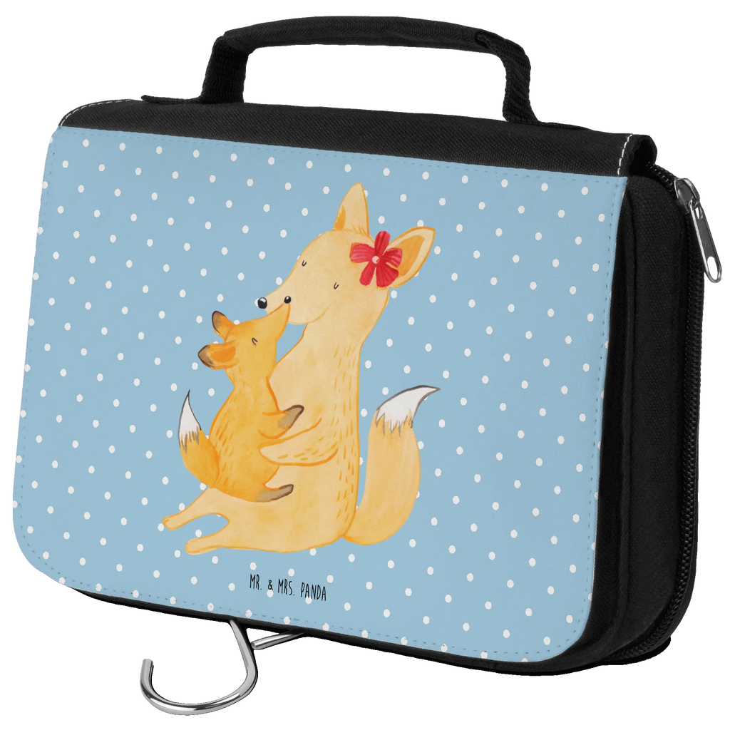 Kulturbeutel Fuchs Mama Kulturbeutel, Zum Aufhängen, Waschtasche, Kosmetiktasche, Damen, Herren, Aufbewahrungstasche, Schminktasche, Kosmetikbeutel, Organizer, Kulturtasche, Schminkutensil, Familie, Vatertag, Muttertag, Bruder, Schwester, Mama, Papa, Oma, Opa, Mutter, Tochter, Lieblingstochter, Beste Tochter, Geschenk