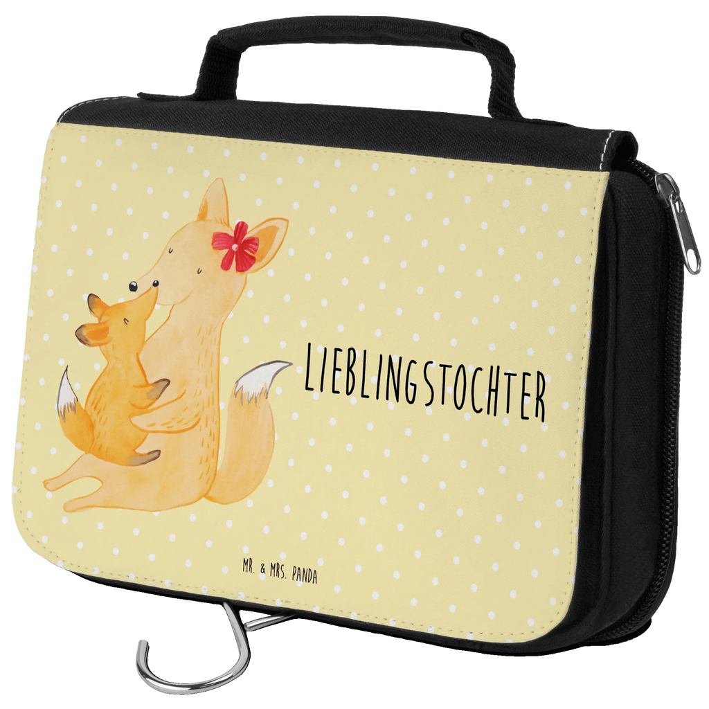 Kulturbeutel Fuchs Mama Kulturbeutel, Zum Aufhängen, Waschtasche, Kosmetiktasche, Damen, Herren, Aufbewahrungstasche, Schminktasche, Kosmetikbeutel, Organizer, Kulturtasche, Schminkutensil, Familie, Vatertag, Muttertag, Bruder, Schwester, Mama, Papa, Oma, Opa, Mutter, Tochter, Lieblingstochter, Beste Tochter, Geschenk