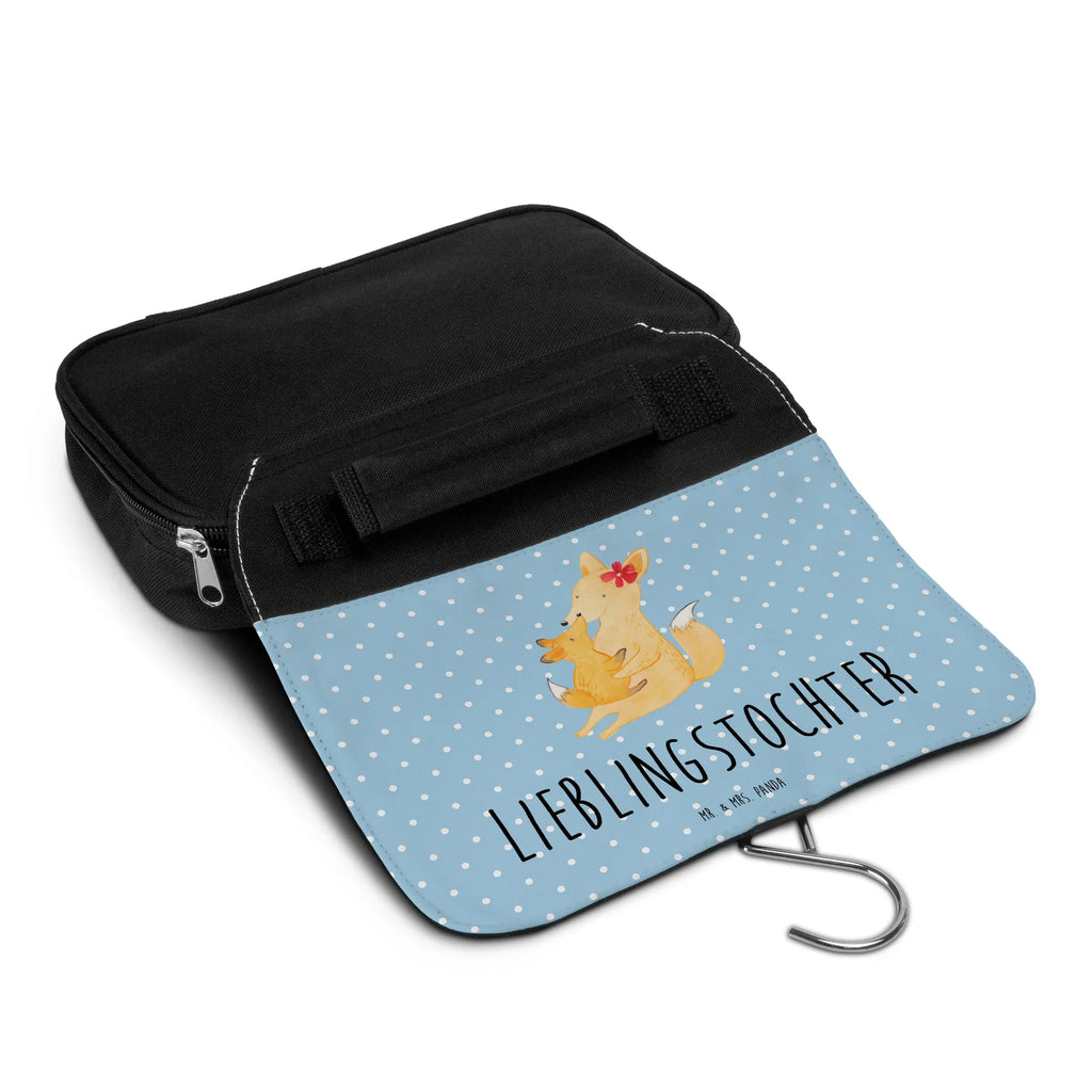 Kulturbeutel Fuchs Mama Kulturbeutel, Zum Aufhängen, Waschtasche, Kosmetiktasche, Damen, Herren, Aufbewahrungstasche, Schminktasche, Kosmetikbeutel, Organizer, Kulturtasche, Schminkutensil, Familie, Vatertag, Muttertag, Bruder, Schwester, Mama, Papa, Oma, Opa, Mutter, Tochter, Lieblingstochter, Beste Tochter, Geschenk