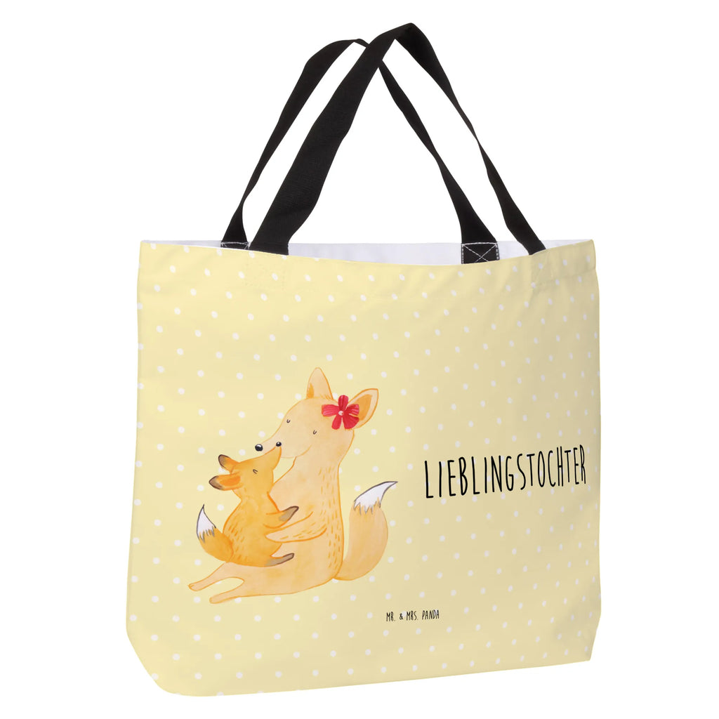 Shopper Fuchs Mama & Kind Beutel, Einkaufstasche, Tasche, Strandtasche, Einkaufsbeutel, Shopper, Schultasche, Freizeittasche, Tragebeutel, Schulbeutel, Alltagstasche, Familie, Vatertag, Muttertag, Bruder, Schwester, Mama, Papa, Oma, Opa, Mutter, Tochter, Lieblingstochter, Beste Tochter, Geschenk