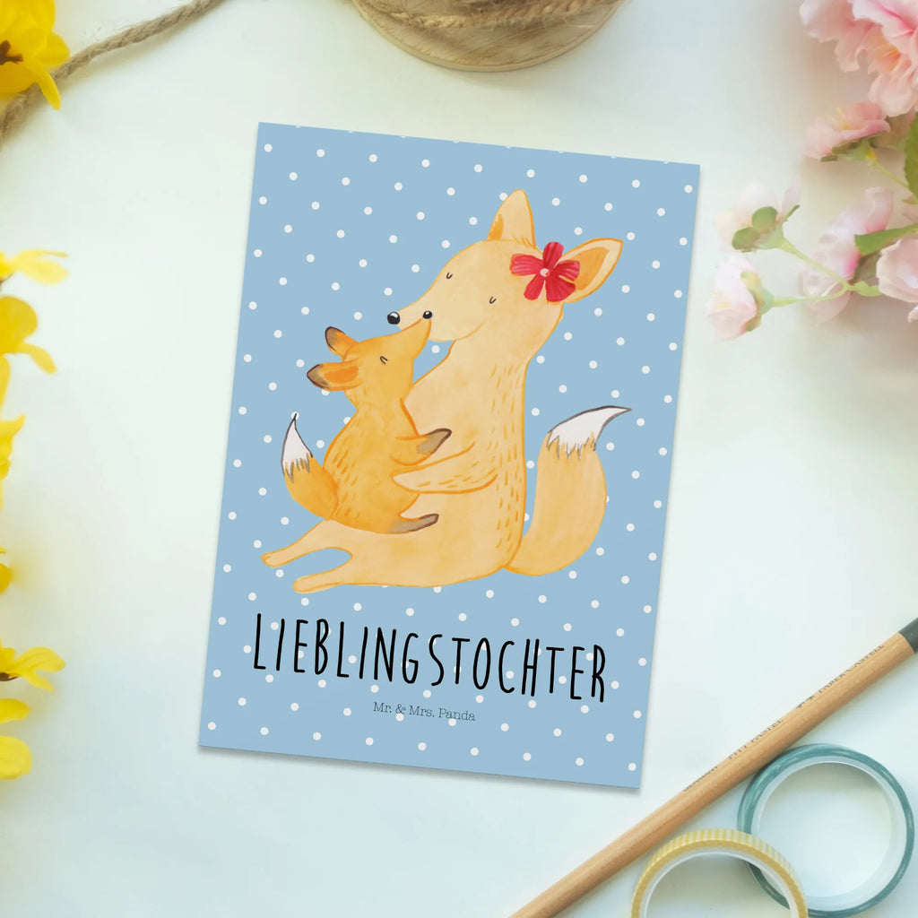 Postkarte Fuchs Mama Postkarte, Karte, Geschenkkarte, Grußkarte, Einladung, Ansichtskarte, Geburtstagskarte, Einladungskarte, Dankeskarte, Ansichtskarten, Einladung Geburtstag, Einladungskarten Geburtstag, Familie, Vatertag, Muttertag, Bruder, Schwester, Mama, Papa, Oma, Opa, Mutter, Tochter, Lieblingstochter, Beste Tochter, Geschenk