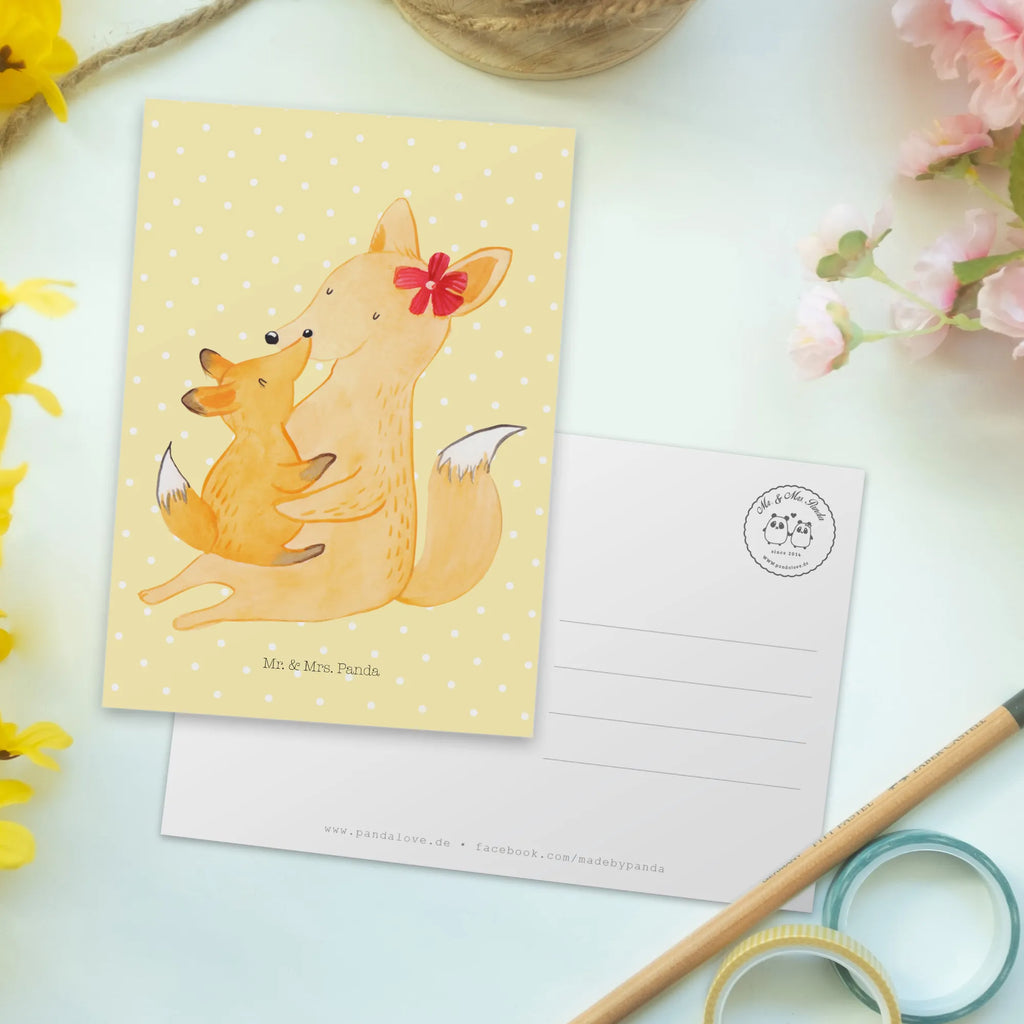 Postkarte Fuchs Mama Postkarte, Karte, Geschenkkarte, Grußkarte, Einladung, Ansichtskarte, Geburtstagskarte, Einladungskarte, Dankeskarte, Ansichtskarten, Einladung Geburtstag, Einladungskarten Geburtstag, Familie, Vatertag, Muttertag, Bruder, Schwester, Mama, Papa, Oma, Opa, Mutter, Tochter, Lieblingstochter, Beste Tochter, Geschenk