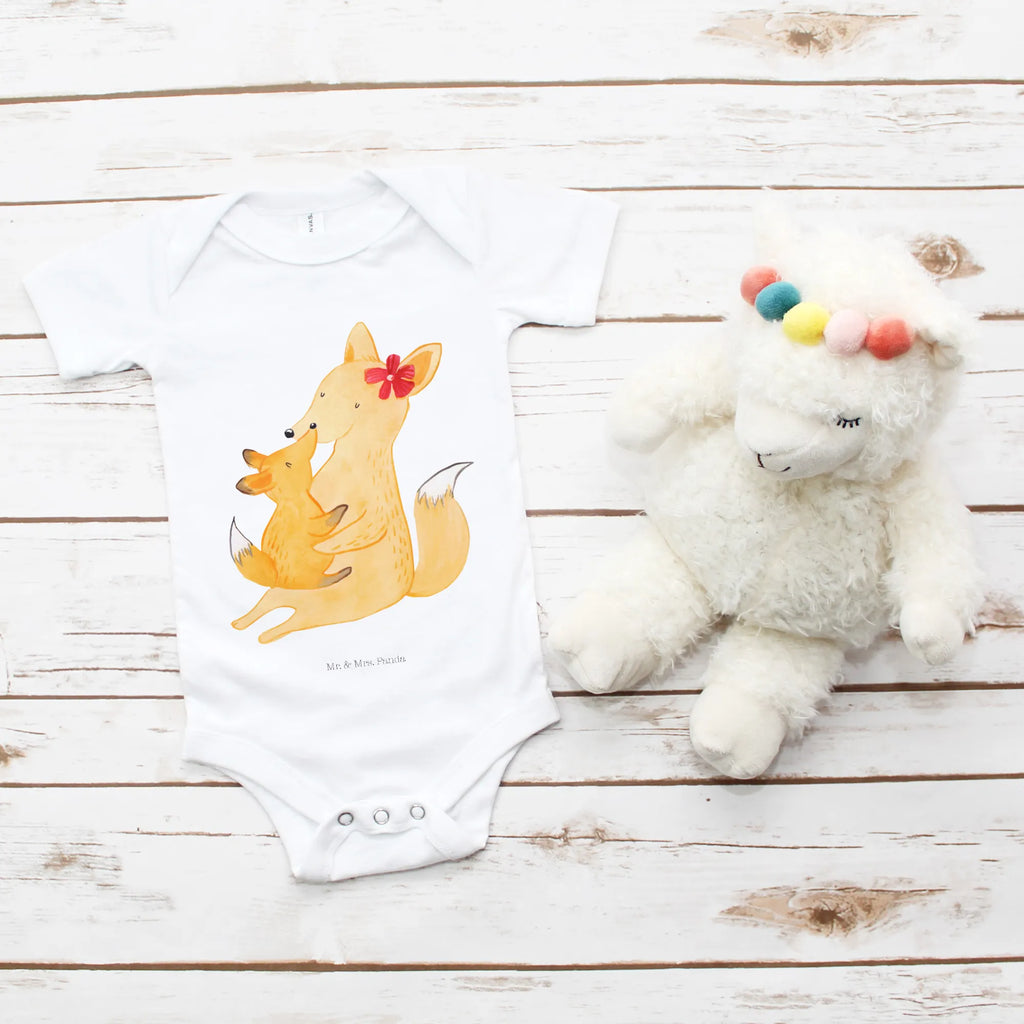 Organic Baby Body Fuchs Mama Babykleidung, Babystrampler, Strampler, Wickelbody, Baby Erstausstattung, Junge, Mädchen, Familie, Vatertag, Muttertag, Bruder, Schwester, Mama, Papa, Oma, Opa, Mutter, Tochter, Lieblingstochter, Beste Tochter, Geschenk