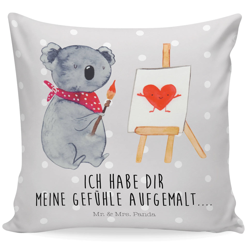 40x40 Kissen Koala Künstler Kissenhülle, Kopfkissen, Sofakissen, Dekokissen, Motivkissen, sofakissen, sitzkissen, Kissen, Kissenbezüge, Kissenbezug 40x40, Kissen 40x40, Kissenhülle 40x40, Zierkissen, Couchkissen, Dekokissen Sofa, Sofakissen 40x40, Dekokissen 40x40, Kopfkissen 40x40, Kissen 40x40 Waschbar, Koala, Koalabär, Liebe, Liebensbeweis, Liebesgeschenk, Gefühle, Künstler, zeichnen