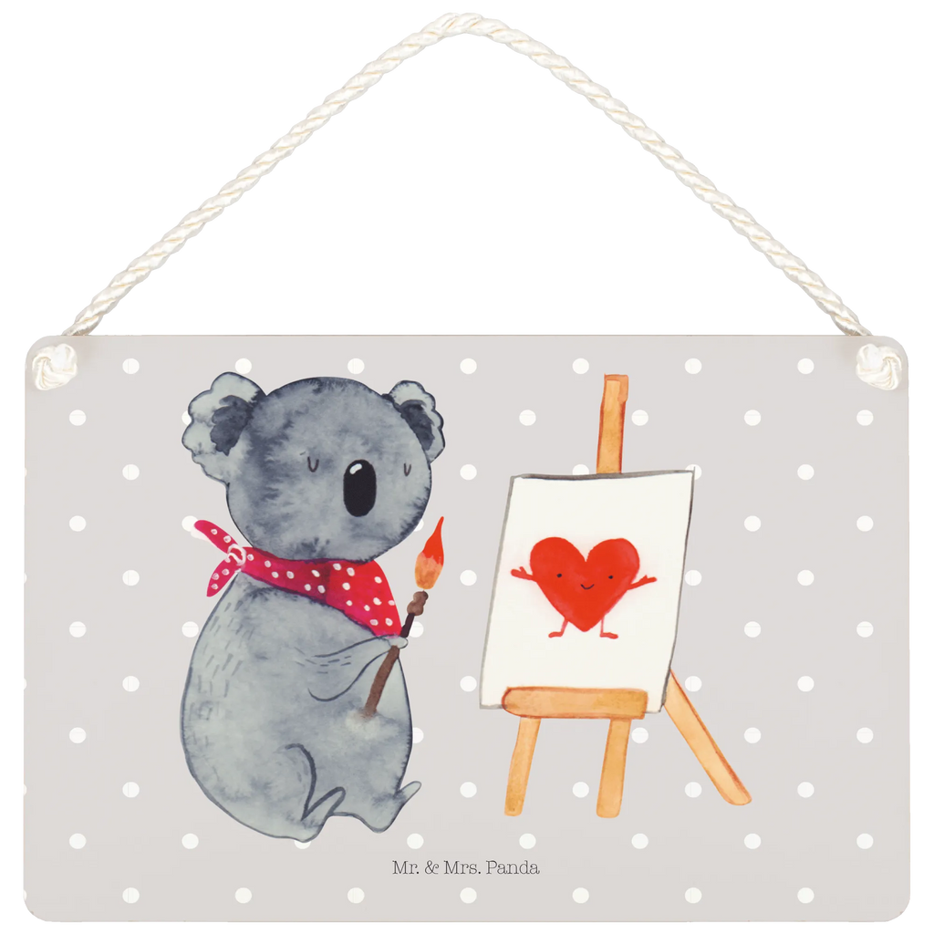 Deko Schild Koala Künstler Dekoschild, Deko Schild, Schild, Tür Schild, Türschild, Holzschild, Wandschild, Wanddeko, Koala, Koalabär, Liebe, Liebensbeweis, Liebesgeschenk, Gefühle, Künstler, zeichnen