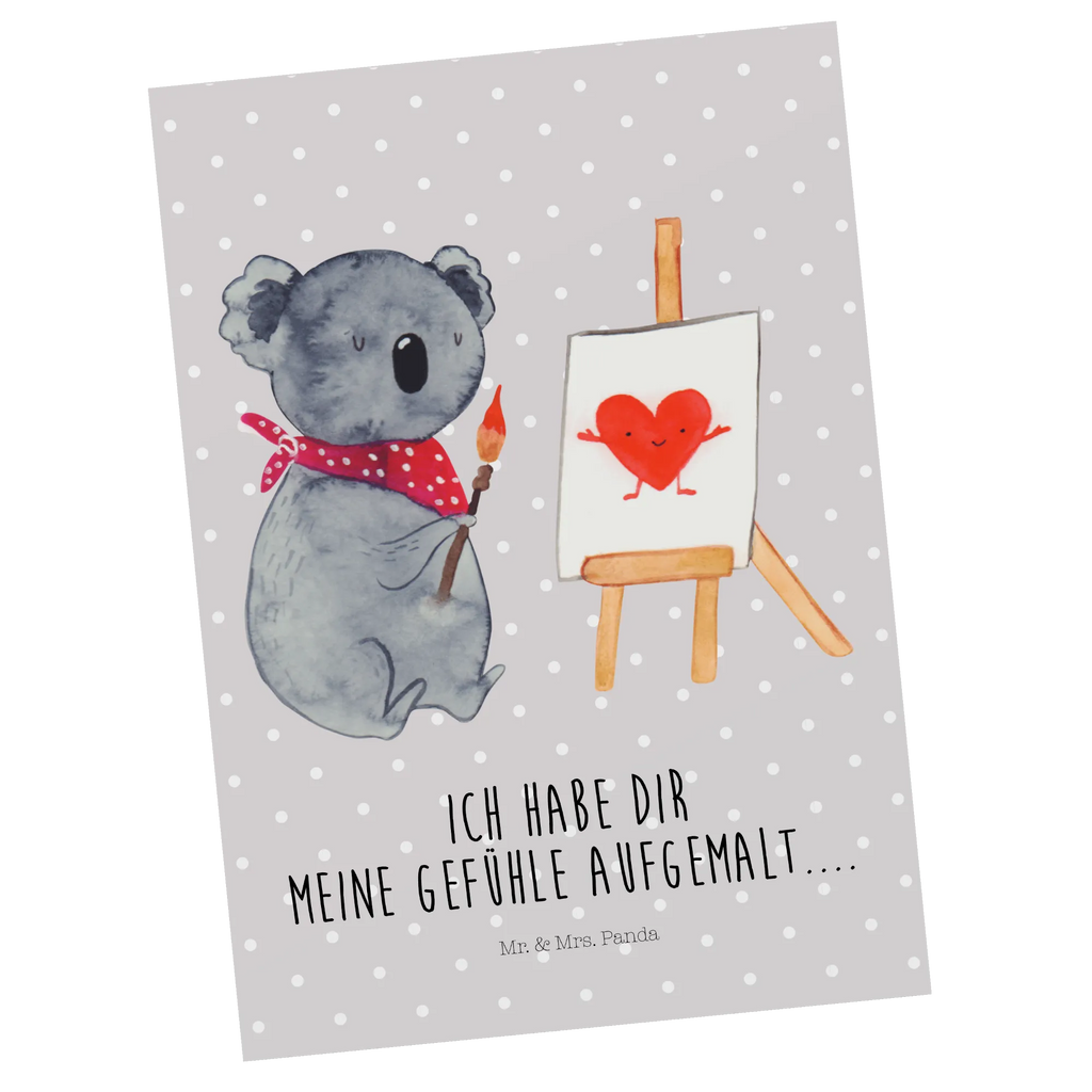 Postkarte Koala Künstler Postkarte, Karte, Geschenkkarte, Grußkarte, Einladung, Ansichtskarte, Geburtstagskarte, Einladungskarte, Dankeskarte, Ansichtskarten, Einladung Geburtstag, Einladungskarten Geburtstag, Koala, Koalabär, Liebe, Liebensbeweis, Liebesgeschenk, Gefühle, Künstler, zeichnen