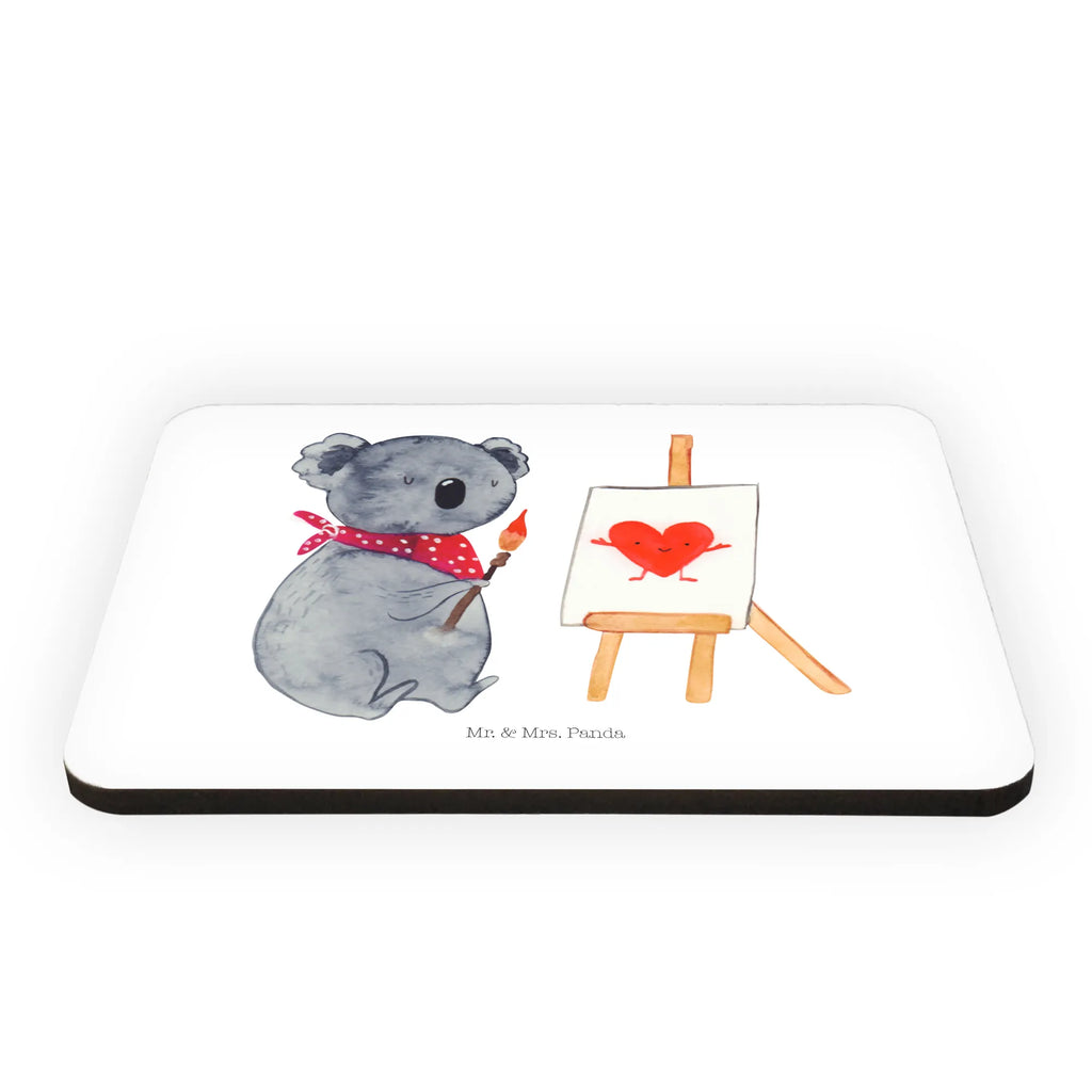 Magnet Koala Künstler Kühlschrankmagnet, Pinnwandmagnet, Souvenir Magnet, Motivmagnete, Dekomagnet, Whiteboard Magnet, Notiz Magnet, Kühlschrank Dekoration, Koala, Koalabär, Liebe, Liebensbeweis, Liebesgeschenk, Gefühle, Künstler, zeichnen