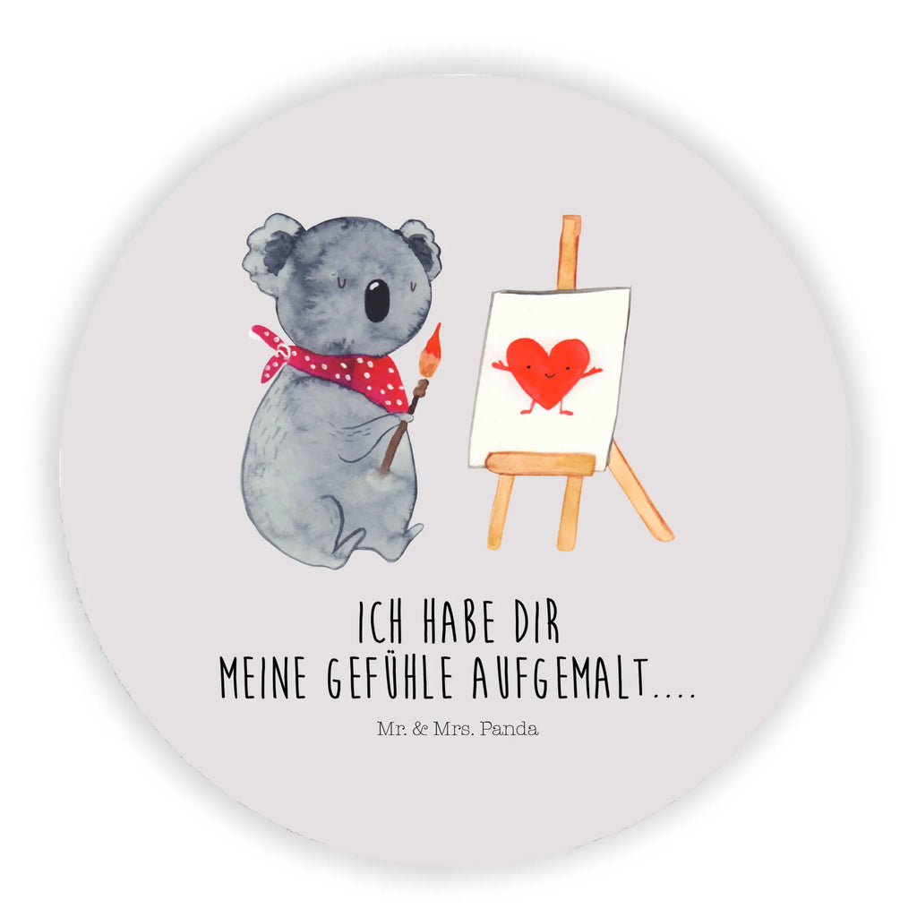 Rund Magnet Koala Künstler Kühlschrankmagnet, Pinnwandmagnet, Souvenir Magnet, Motivmagnete, Dekomagnet, Whiteboard Magnet, Notiz Magnet, Kühlschrank Dekoration, Koala, Koalabär, Liebe, Liebensbeweis, Liebesgeschenk, Gefühle, Künstler, zeichnen