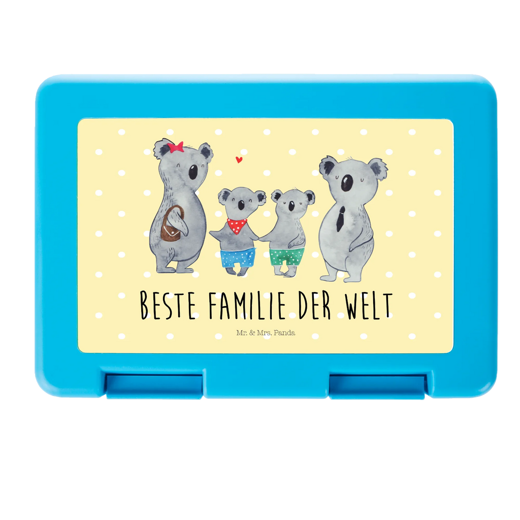 Brotdose Koala Familie zwei Brotbox, Snackbox, Lunch box, Butterbrotdose, Brotzeitbox, Familie, Vatertag, Muttertag, Bruder, Schwester, Mama, Papa, Oma, Opa, Koala, Koalabär, beste Familie, Familienzeit, Familienleben, Koalafamilie, Lieblingsfamilie