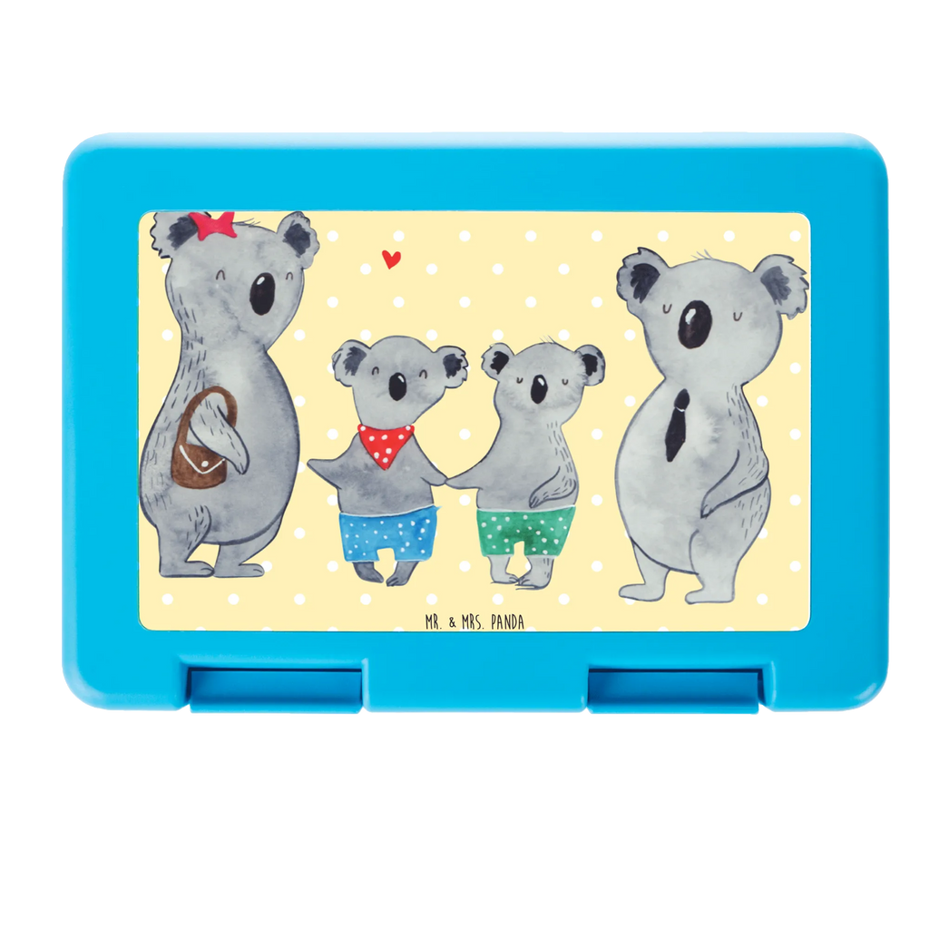 Brotdose Koala Familie zwei Brotbox, Snackbox, Lunch box, Butterbrotdose, Brotzeitbox, Familie, Vatertag, Muttertag, Bruder, Schwester, Mama, Papa, Oma, Opa, Koala, Koalabär, beste Familie, Familienzeit, Familienleben, Koalafamilie, Lieblingsfamilie