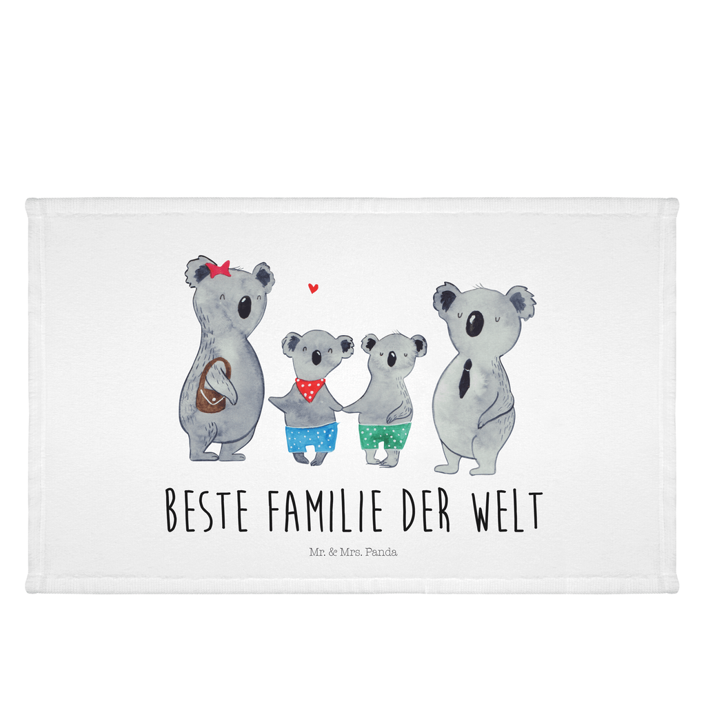 Handtuch Koala Familie zwei Handtuch, Badehandtuch, Badezimmer, Handtücher, groß, Kinder, Baby, Familie, Vatertag, Muttertag, Bruder, Schwester, Mama, Papa, Oma, Opa, Koala, Koalabär, beste Familie, Familienzeit, Familienleben, Koalafamilie, Lieblingsfamilie