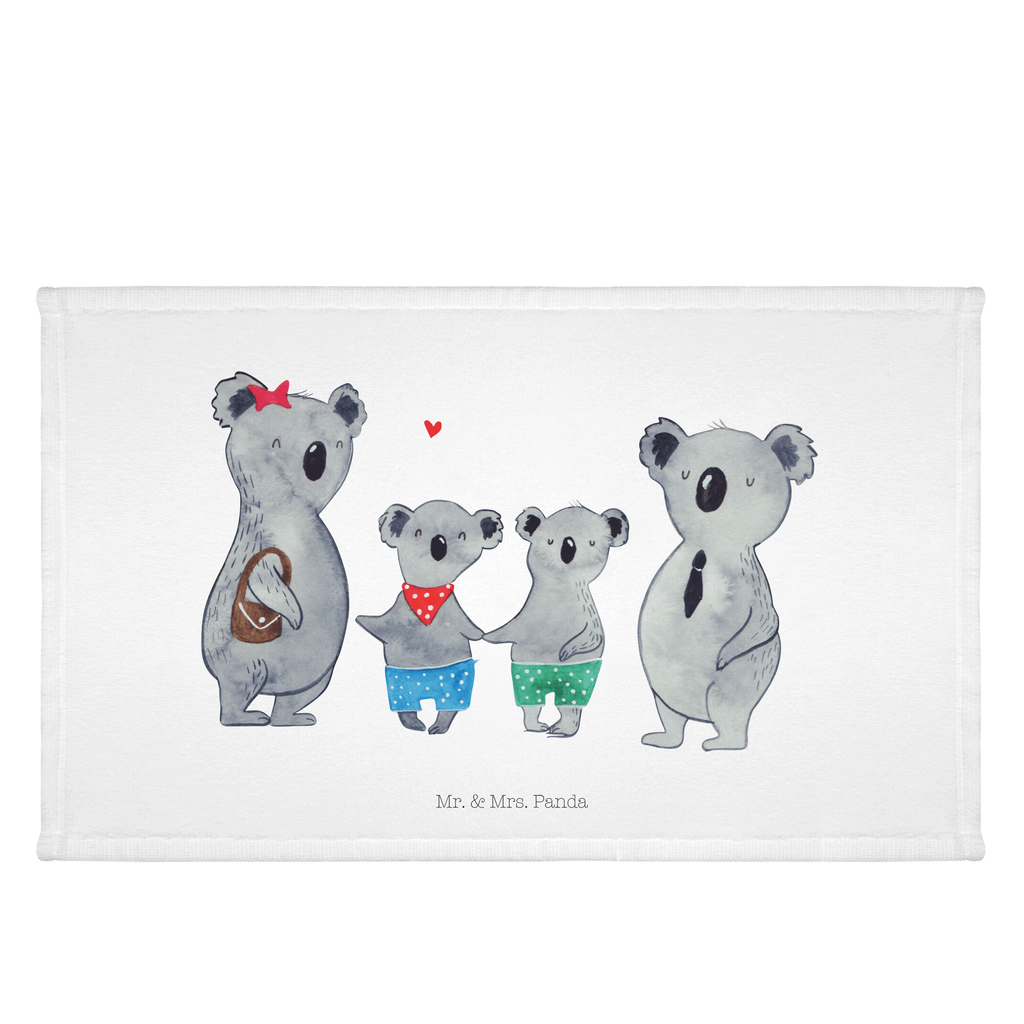 Handtuch Koala Familie zwei Handtuch, Badehandtuch, Badezimmer, Handtücher, groß, Kinder, Baby, Familie, Vatertag, Muttertag, Bruder, Schwester, Mama, Papa, Oma, Opa, Koala, Koalabär, beste Familie, Familienzeit, Familienleben, Koalafamilie, Lieblingsfamilie