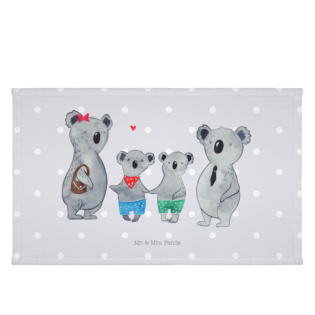 Handtuch Koala Familie zwei Handtuch, Badehandtuch, Badezimmer, Handtücher, groß, Kinder, Baby, Familie, Vatertag, Muttertag, Bruder, Schwester, Mama, Papa, Oma, Opa, Koala, Koalabär, beste Familie, Familienzeit, Familienleben, Koalafamilie, Lieblingsfamilie