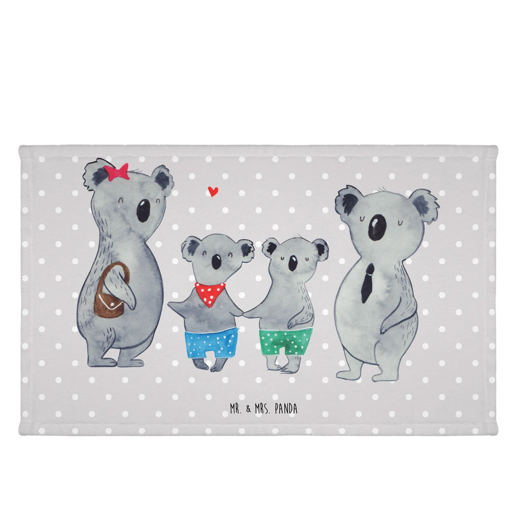 Handtuch Koala Familie zwei Handtuch, Badehandtuch, Badezimmer, Handtücher, groß, Kinder, Baby, Familie, Vatertag, Muttertag, Bruder, Schwester, Mama, Papa, Oma, Opa, Koala, Koalabär, beste Familie, Familienzeit, Familienleben, Koalafamilie, Lieblingsfamilie