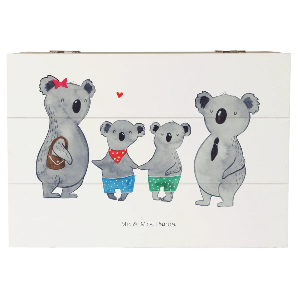 Holzkiste Koala Familie zwei Holzkiste, Kiste, Schatzkiste, Truhe, Schatulle, XXL, Erinnerungsbox, Erinnerungskiste, Dekokiste, Aufbewahrungsbox, Geschenkbox, Geschenkdose, Familie, Vatertag, Muttertag, Bruder, Schwester, Mama, Papa, Oma, Opa, Koala, Koalabär, beste Familie, Familienzeit, Familienleben, Koalafamilie, Lieblingsfamilie