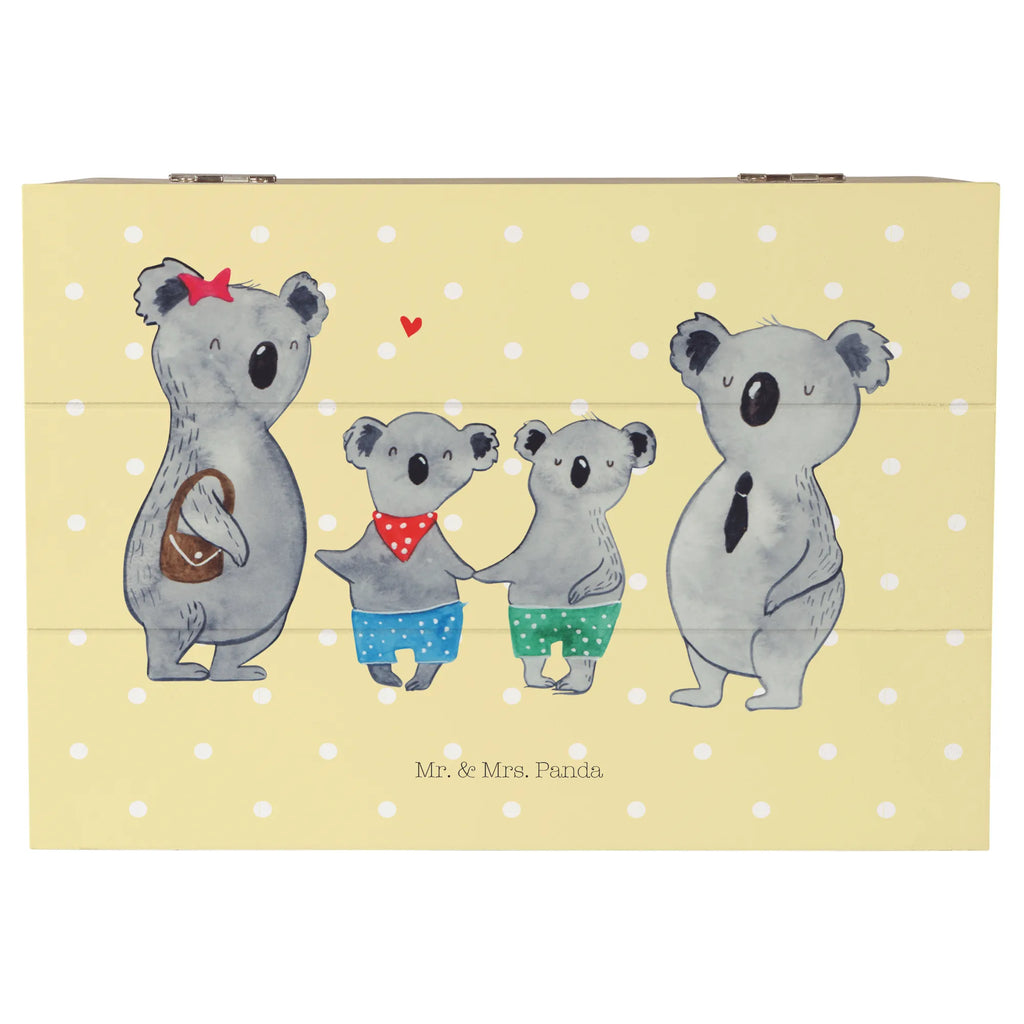 Holzkiste Koala Familie zwei Holzkiste, Kiste, Schatzkiste, Truhe, Schatulle, XXL, Erinnerungsbox, Erinnerungskiste, Dekokiste, Aufbewahrungsbox, Geschenkbox, Geschenkdose, Familie, Vatertag, Muttertag, Bruder, Schwester, Mama, Papa, Oma, Opa, Koala, Koalabär, beste Familie, Familienzeit, Familienleben, Koalafamilie, Lieblingsfamilie