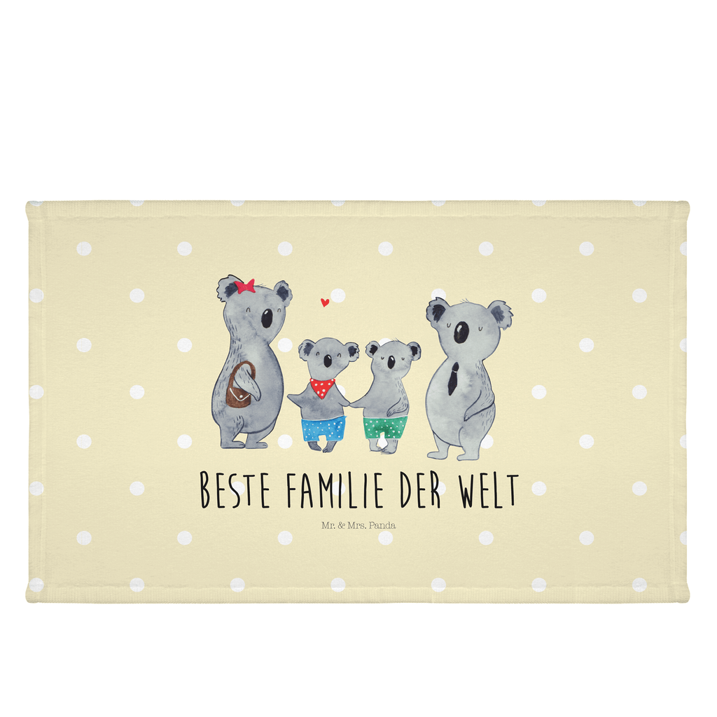 Handtuch Koala Familie zwei Handtuch, Badehandtuch, Badezimmer, Handtücher, groß, Kinder, Baby, Familie, Vatertag, Muttertag, Bruder, Schwester, Mama, Papa, Oma, Opa, Koala, Koalabär, beste Familie, Familienzeit, Familienleben, Koalafamilie, Lieblingsfamilie