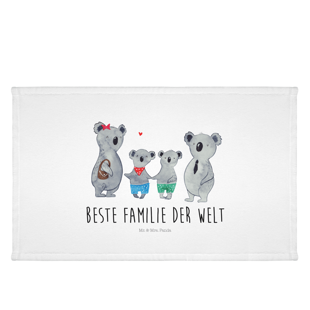 Handtuch Koala Familie zwei Handtuch, Badehandtuch, Badezimmer, Handtücher, groß, Kinder, Baby, Familie, Vatertag, Muttertag, Bruder, Schwester, Mama, Papa, Oma, Opa, Koala, Koalabär, beste Familie, Familienzeit, Familienleben, Koalafamilie, Lieblingsfamilie