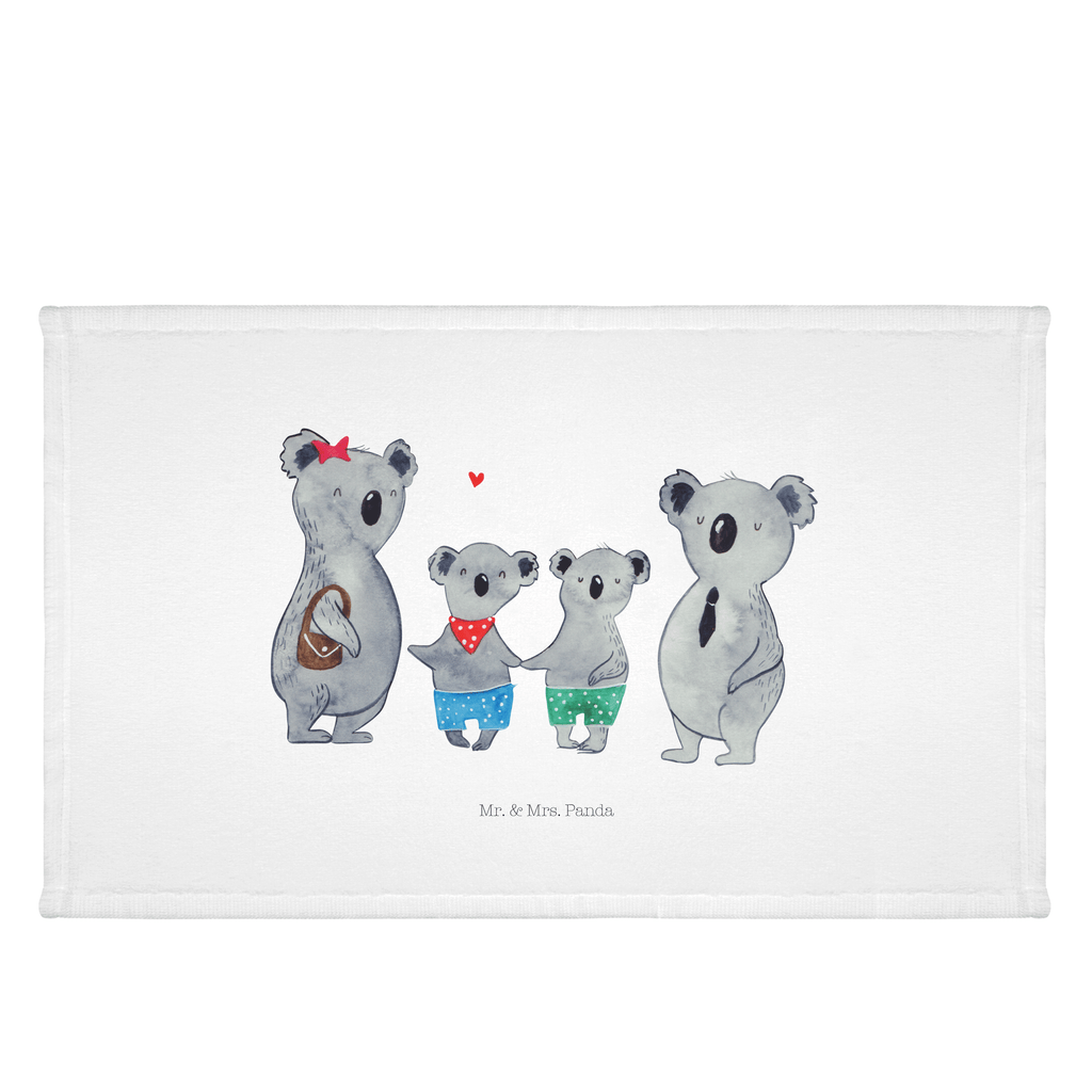 Handtuch Koala Familie zwei Handtuch, Badehandtuch, Badezimmer, Handtücher, groß, Kinder, Baby, Familie, Vatertag, Muttertag, Bruder, Schwester, Mama, Papa, Oma, Opa, Koala, Koalabär, beste Familie, Familienzeit, Familienleben, Koalafamilie, Lieblingsfamilie