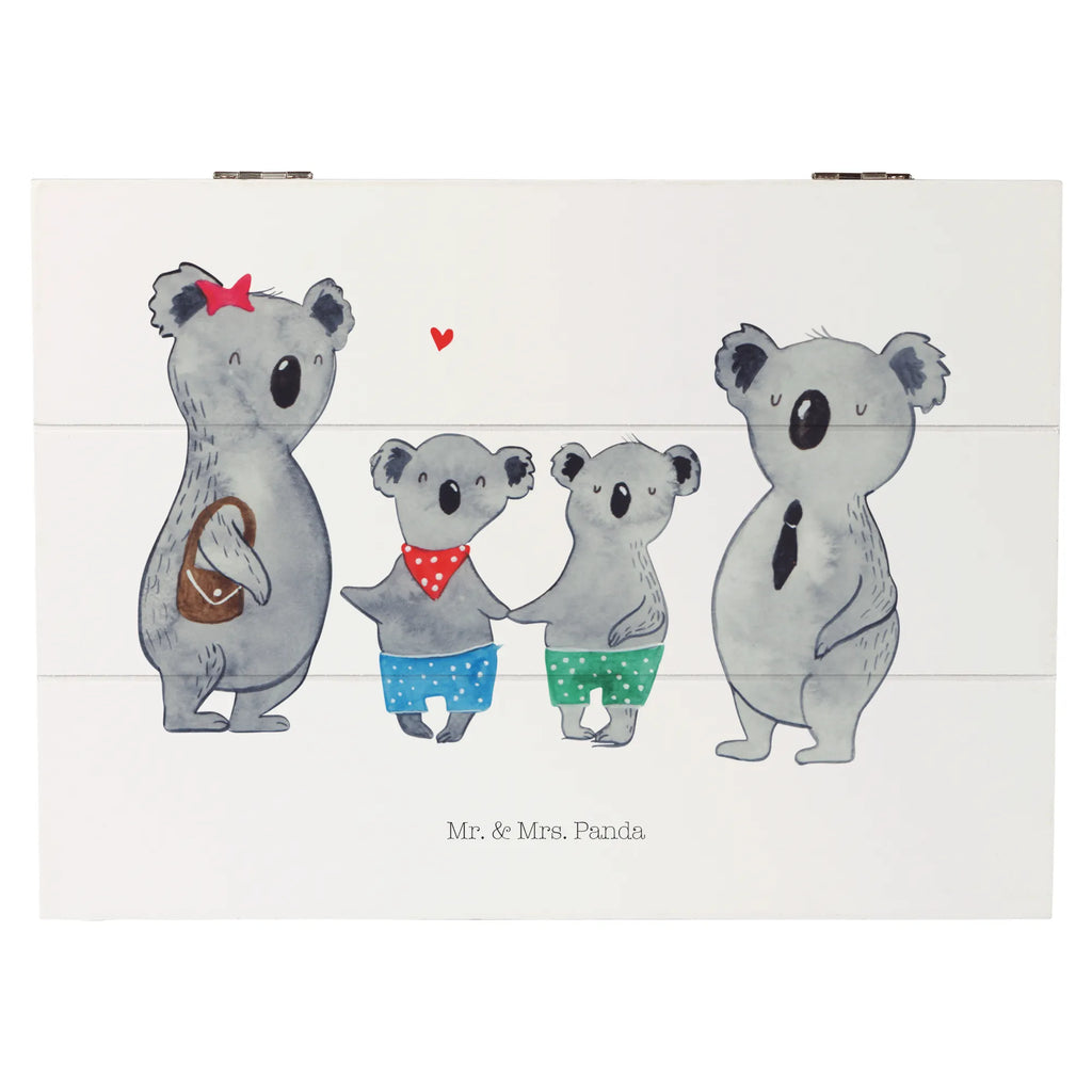 Holzkiste Koala Familie zwei Holzkiste, Kiste, Schatzkiste, Truhe, Schatulle, XXL, Erinnerungsbox, Erinnerungskiste, Dekokiste, Aufbewahrungsbox, Geschenkbox, Geschenkdose, Familie, Vatertag, Muttertag, Bruder, Schwester, Mama, Papa, Oma, Opa, Koala, Koalabär, beste Familie, Familienzeit, Familienleben, Koalafamilie, Lieblingsfamilie