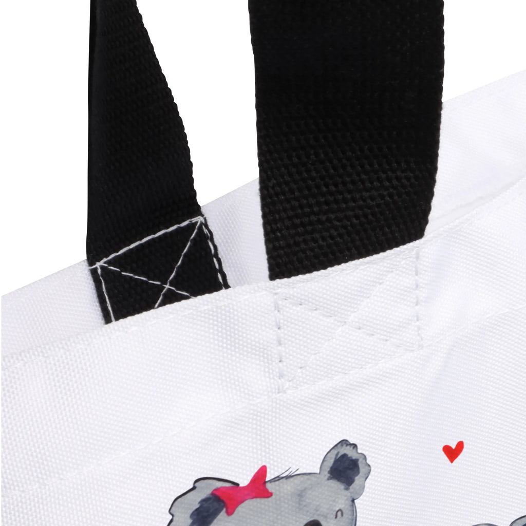 Shopper Koala Familie zwei Beutel, Einkaufstasche, Tasche, Strandtasche, Einkaufsbeutel, Shopper, Schultasche, Freizeittasche, Tragebeutel, Schulbeutel, Alltagstasche, Familie, Vatertag, Muttertag, Bruder, Schwester, Mama, Papa, Oma, Opa, Koala, Koalabär, beste Familie, Familienzeit, Familienleben, Koalafamilie, Lieblingsfamilie