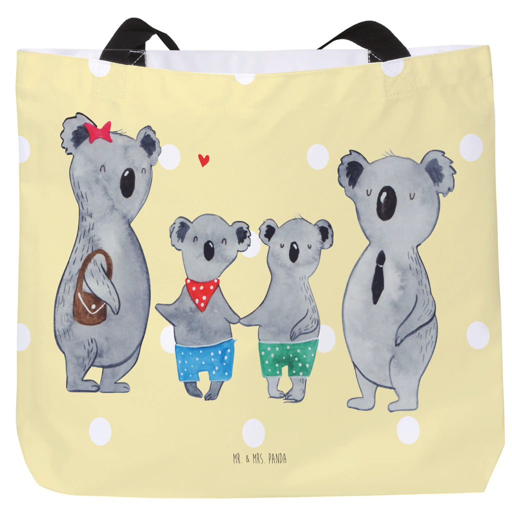 Shopper Koala Familie zwei Beutel, Einkaufstasche, Tasche, Strandtasche, Einkaufsbeutel, Shopper, Schultasche, Freizeittasche, Tragebeutel, Schulbeutel, Alltagstasche, Familie, Vatertag, Muttertag, Bruder, Schwester, Mama, Papa, Oma, Opa, Koala, Koalabär, beste Familie, Familienzeit, Familienleben, Koalafamilie, Lieblingsfamilie