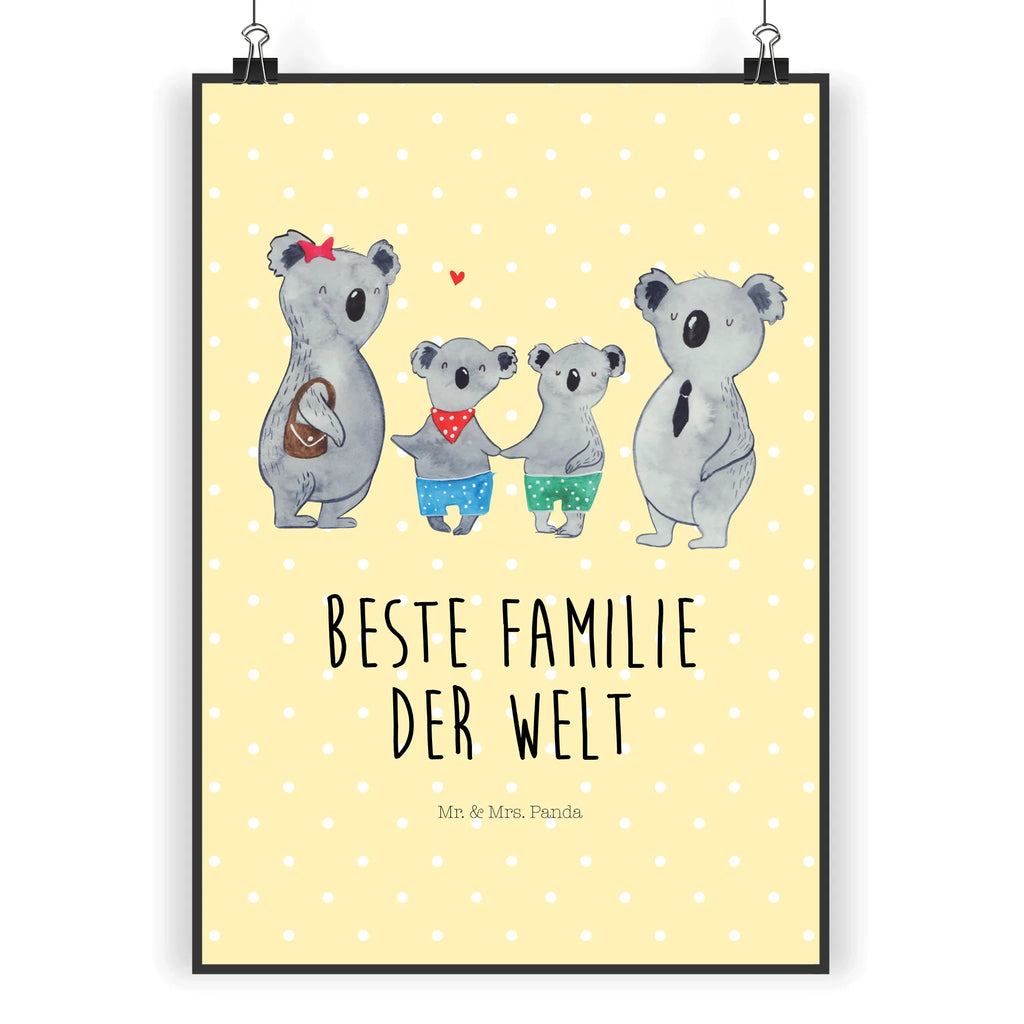 Poster Koala Familie zwei Poster, Wandposter, Bild, Wanddeko, Küchenposter, Kinderposter, Wanddeko Bild, Raumdekoration, Wanddekoration, Handgemaltes Poster, Mr. & Mrs. Panda Poster, Designposter, Kunstdruck, Posterdruck, Familie, Vatertag, Muttertag, Bruder, Schwester, Mama, Papa, Oma, Opa, Koala, Koalabär, beste Familie, Familienzeit, Familienleben, Koalafamilie, Lieblingsfamilie