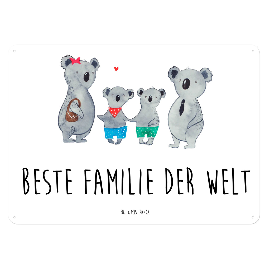 Blechschild Koala Familie zwei Blechschild, Metallschild, Geschenk Schild, Schild, Magnet-Metall-Schild, Deko Schild, Wandschild, Wand-Dekoration, Türschild, Familie, Vatertag, Muttertag, Bruder, Schwester, Mama, Papa, Oma, Opa, Koala, Koalabär, beste Familie, Familienzeit, Familienleben, Koalafamilie, Lieblingsfamilie