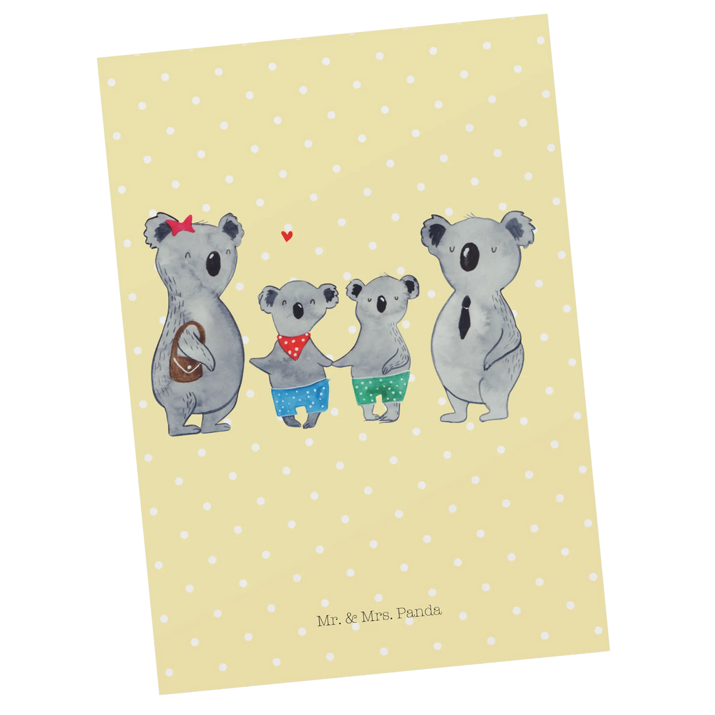 Postkarte Koala Familie zwei Postkarte, Karte, Geschenkkarte, Grußkarte, Einladung, Ansichtskarte, Geburtstagskarte, Einladungskarte, Dankeskarte, Ansichtskarten, Einladung Geburtstag, Einladungskarten Geburtstag, Familie, Vatertag, Muttertag, Bruder, Schwester, Mama, Papa, Oma, Opa, Koala, Koalabär, beste Familie, Familienzeit, Familienleben, Koalafamilie, Lieblingsfamilie