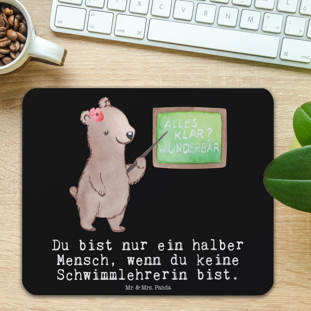 Mauspad Schwimmlehrerin mit Herz Mousepad, Computer zubehör, Büroausstattung, PC Zubehör, Arbeitszimmer, Mauspad, Einzigartiges Mauspad, Designer Mauspad, Mausunterlage, Mauspad Büro, Beruf, Ausbildung, Jubiläum, Abschied, Rente, Kollege, Kollegin, Geschenk, Schenken, Arbeitskollege, Mitarbeiter, Firma, Danke, Dankeschön, Schwimmlehrerin, Schwimmbad, Schwimmschule, Schwimmverein