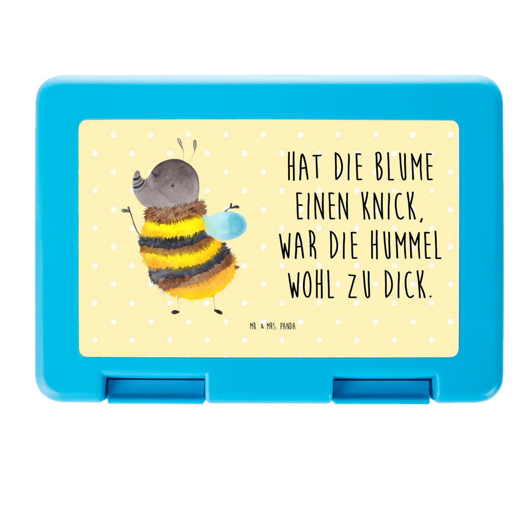 Brotdose Hummel flauschig Brotbox, Snackbox, Lunch box, Butterbrotdose, Brotzeitbox, Tiermotive, Gute Laune, lustige Sprüche, Tiere, Hummel, Flauschig, Biene, Blume, Natur