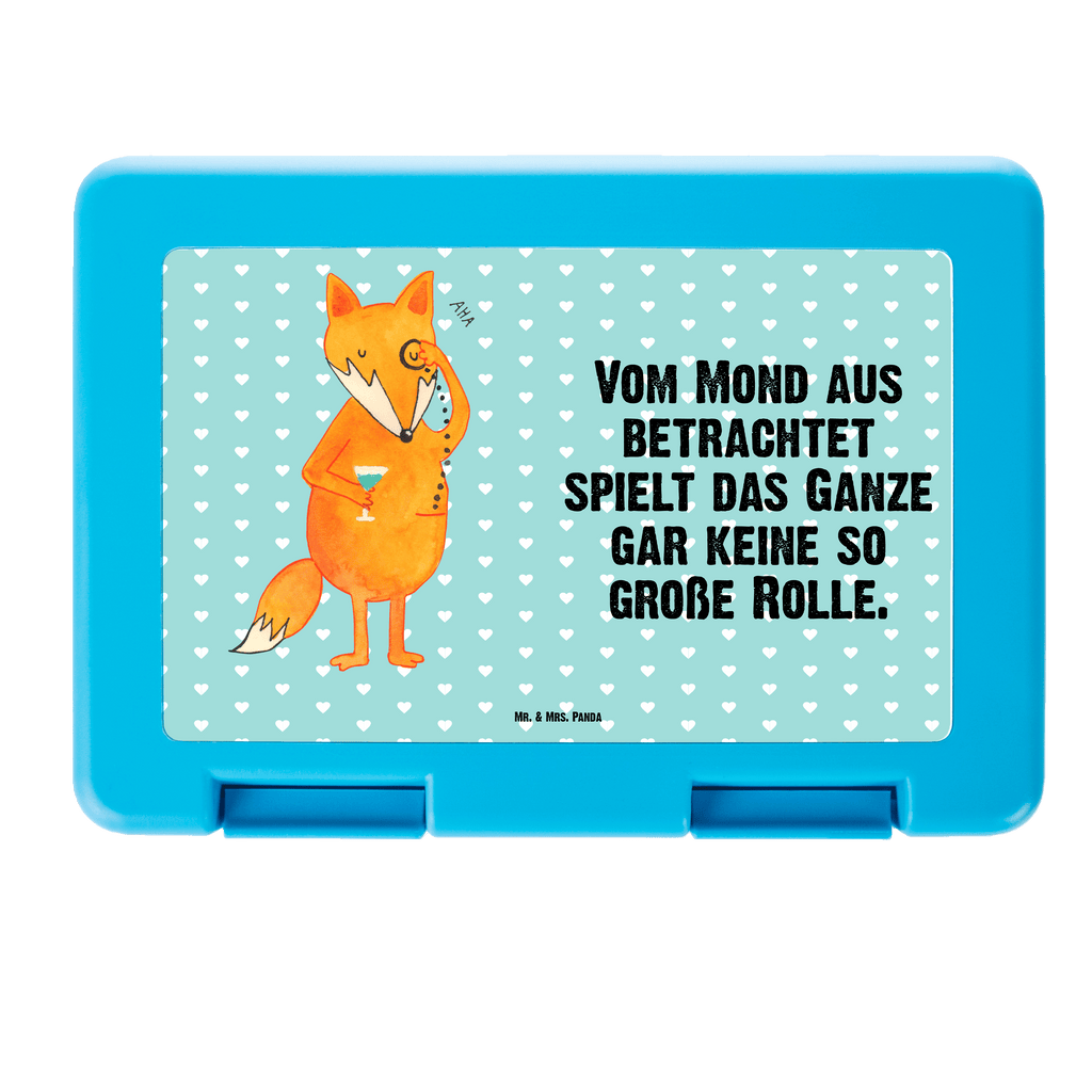 Brotdose Fuchs Lord Brotbox, Snackbox, Lunch box, Butterbrotdose, Brotzeitbox, Fuchs, Füchse, tröstende Worte, Spruch lustig, Liebeskummer Geschenk, Motivation Spruch, Problemlösung