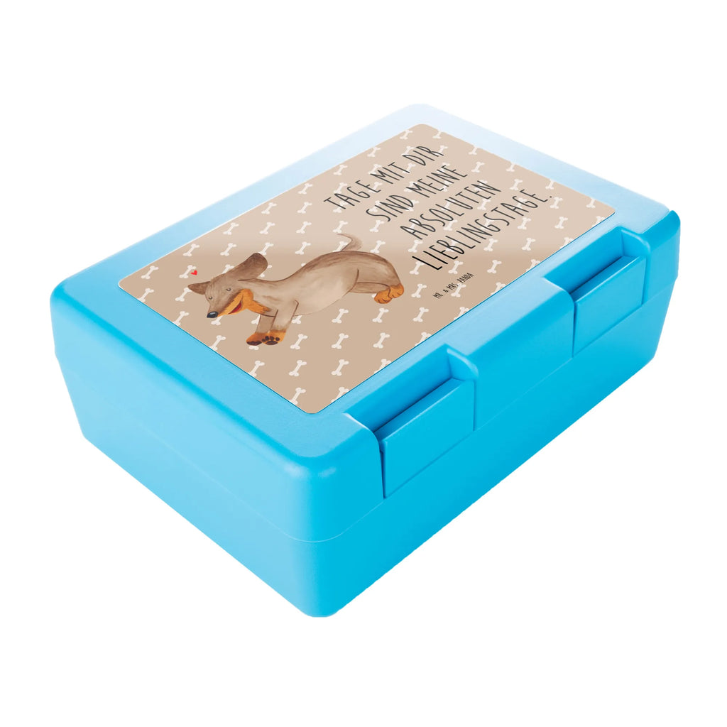 Brotdose Hund Dackel Brotbox, Snackbox, Lunch box, Butterbrotdose, Brotzeitbox, Hund, Hundemotiv, Haustier, Hunderasse, Tierliebhaber, Hundebesitzer, Sprüche, Hunde, Dackel, Dachshund, happy dog