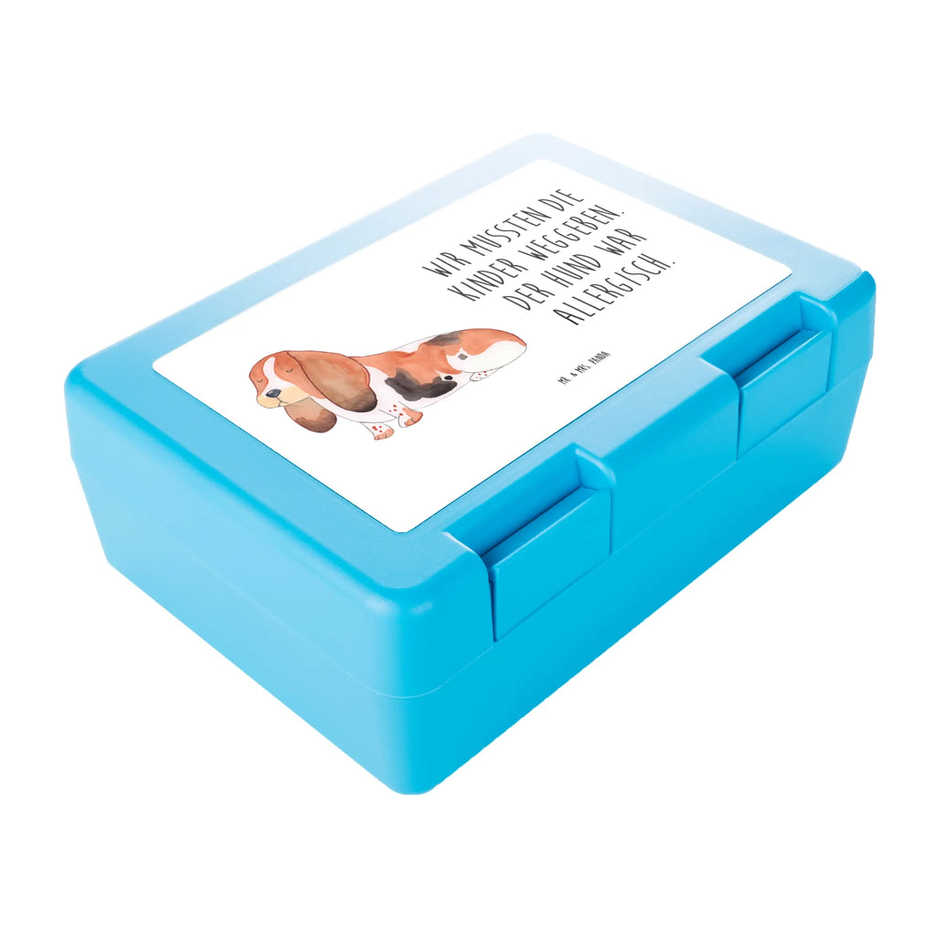 Brotdose Hund Basset Hound Brotbox, Snackbox, Lunch box, Butterbrotdose, Brotzeitbox, Hund, Hundemotiv, Haustier, Hunderasse, Tierliebhaber, Hundebesitzer, Sprüche, Basset Hound, Basset, Hundeliebe, kinderlos