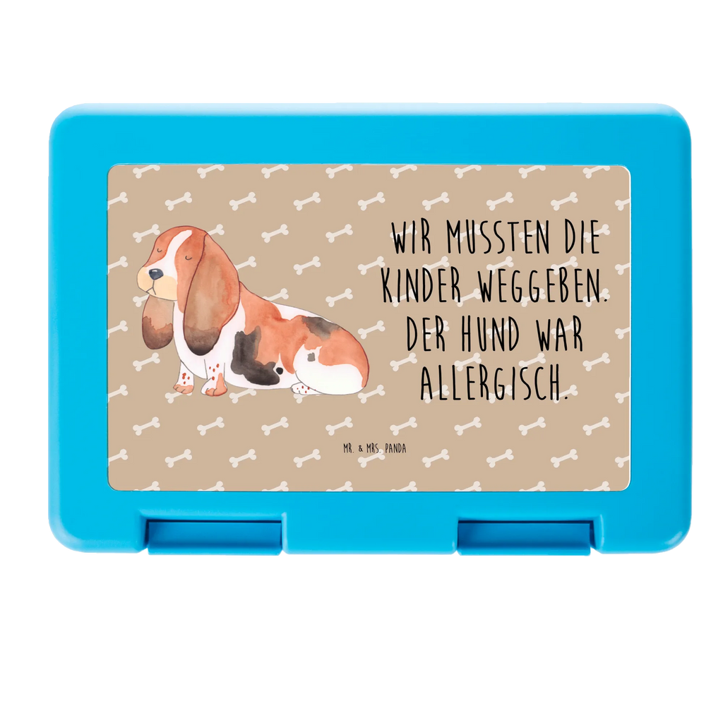 Brotdose Hund Basset Hound Brotbox, Snackbox, Lunch box, Butterbrotdose, Brotzeitbox, Hund, Hundemotiv, Haustier, Hunderasse, Tierliebhaber, Hundebesitzer, Sprüche, Basset Hound, Basset, Hundeliebe, kinderlos