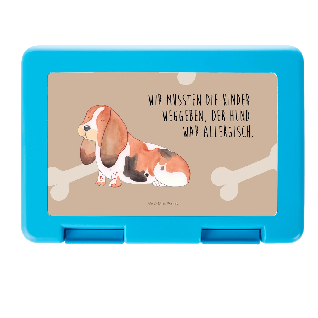 Brotdose Hund Basset Hound Brotbox, Snackbox, Lunch box, Butterbrotdose, Brotzeitbox, Hund, Hundemotiv, Haustier, Hunderasse, Tierliebhaber, Hundebesitzer, Sprüche, Basset Hound, Basset, Hundeliebe, kinderlos