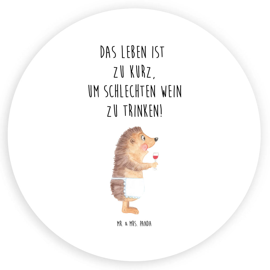 Rund Aufkleber Igel mit Wein Sticker, Aufkleber, Etikett, Tiermotive, Gute Laune, lustige Sprüche, Tiere, Wein Spruch, Igel, Geschenk Weintrinker, Geschenk Weinliebhaber, Wein Deko, Weinglas, Rotwein, Weißwein, Wein trinken