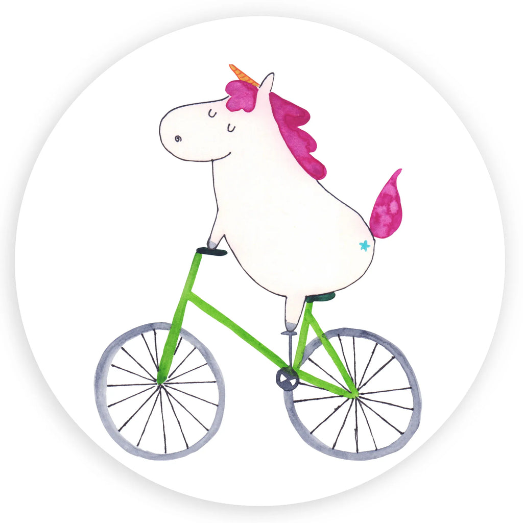 Rund Aufkleber Einhorn Radfahrer Sticker, Aufkleber, Etikett, Einhorn, Einhörner, Einhorn Deko, Unicorn, Radfahren, Radfahrer, Rad, Bike, Feenstaub, Konfetti, Luxusproblem, Kummer, Liebeskummer