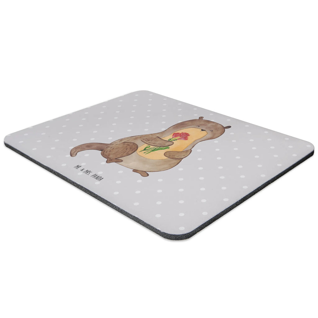 Mauspad Otter Blumenstrauß Mousepad, Computer zubehör, Büroausstattung, PC Zubehör, Arbeitszimmer, Mauspad, Einzigartiges Mauspad, Designer Mauspad, Mausunterlage, Mauspad Büro, Otter, Fischotter, Seeotter, Otter Seeotter See Otter