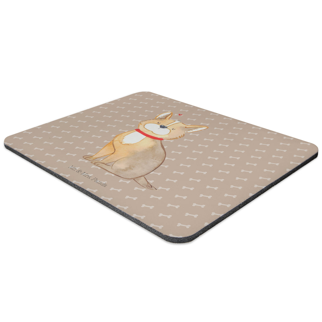 Mauspad Hund Glück Mousepad, Computer zubehör, Büroausstattung, PC Zubehör, Arbeitszimmer, Mauspad, Einzigartiges Mauspad, Designer Mauspad, Mausunterlage, Mauspad Büro, Hund, Hundemotiv, Haustier, Hunderasse, Tierliebhaber, Hundebesitzer, Sprüche, Corgie, Hundeliebe, Spruch, Hundemama, Liebe