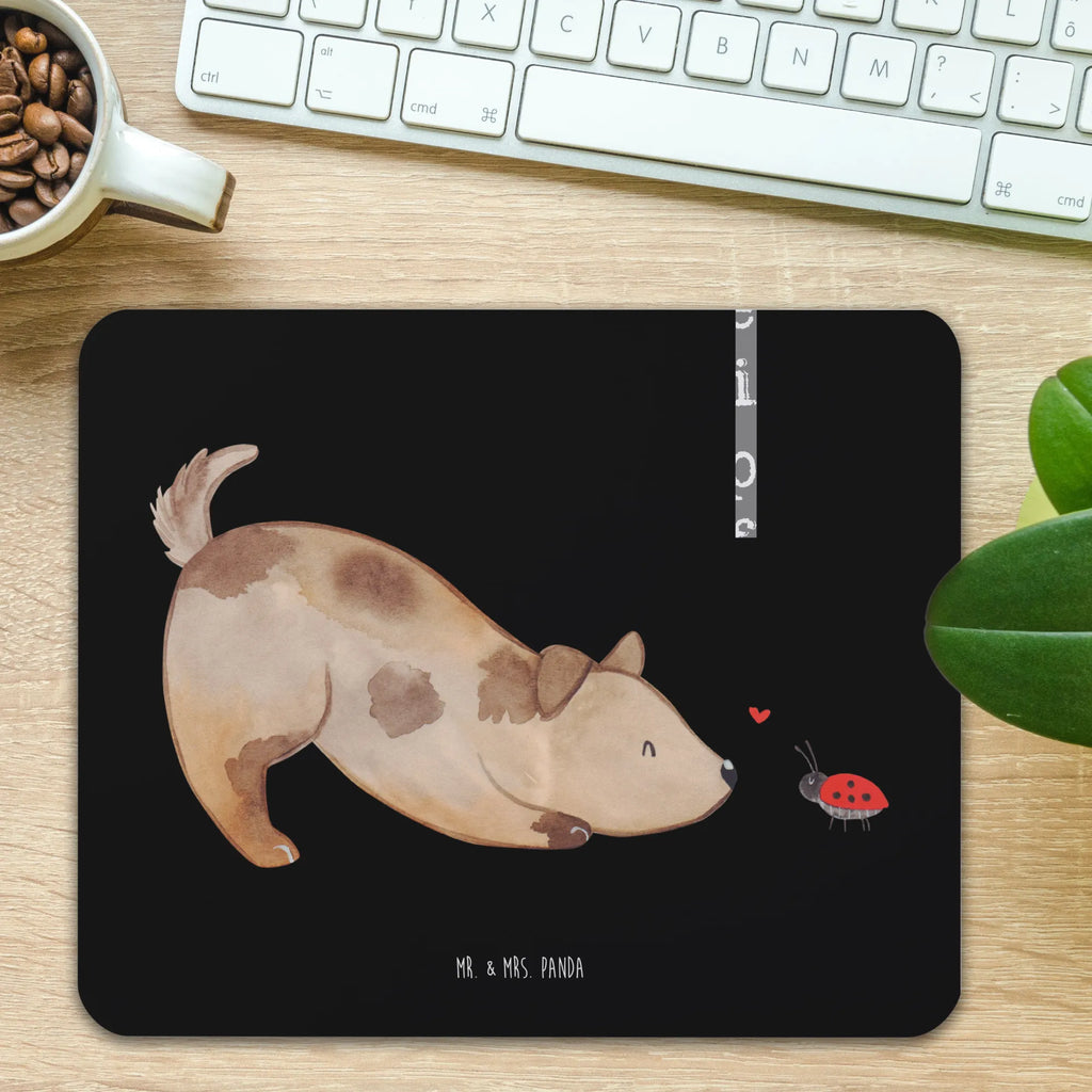 Mauspad Hund Marienkäfer Mousepad, Computer zubehör, Büroausstattung, PC Zubehör, Arbeitszimmer, Mauspad, Einzigartiges Mauspad, Designer Mauspad, Mausunterlage, Mauspad Büro, Hund, Hundemotiv, Haustier, Hunderasse, Tierliebhaber, Hundebesitzer, Sprüche, Hunde, Hundespruch, Marienkäfer, Mischling, Mischlinghund