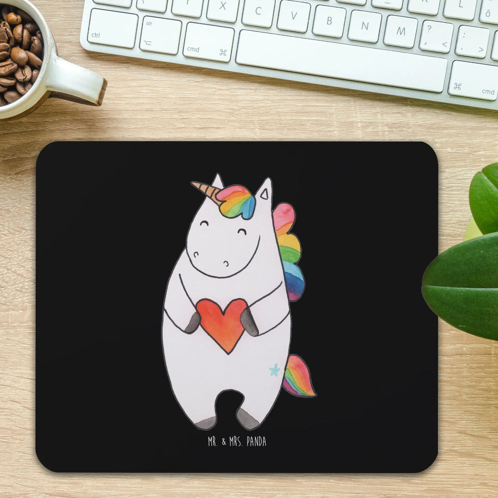 Mauspad Einhorn Herz Mousepad, Computer zubehör, Büroausstattung, PC Zubehör, Arbeitszimmer, Mauspad, Einzigartiges Mauspad, Designer Mauspad, Mausunterlage, Mauspad Büro, Einhorn, Einhörner, Einhorn Deko, Pegasus, Unicorn, Herz, schlimm, böse, witzig, lustig, Freundin, anders, bunt