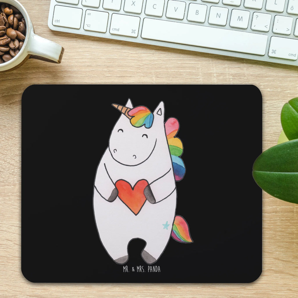 Mauspad Einhorn Herz Mousepad, Computer zubehör, Büroausstattung, PC Zubehör, Arbeitszimmer, Mauspad, Einzigartiges Mauspad, Designer Mauspad, Mausunterlage, Mauspad Büro, Einhorn, Einhörner, Einhorn Deko, Pegasus, Unicorn, Herz, schlimm, böse, witzig, lustig, Freundin, anders, bunt