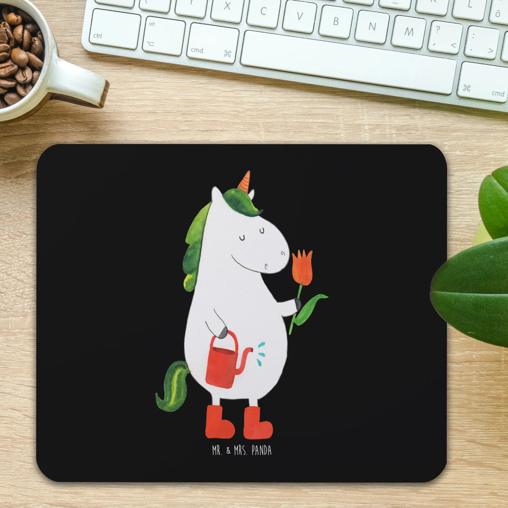 Mauspad Einhorn Gärtner Mousepad, Computer zubehör, Büroausstattung, PC Zubehör, Arbeitszimmer, Mauspad, Einzigartiges Mauspad, Designer Mauspad, Mausunterlage, Mauspad Büro, Einhorn, Einhörner, Einhorn Deko, Pegasus, Unicorn, Luftballon, Gießkanne, Giesskanne, Lebenslust, Freude, Blume, Freundin, Garten, Stiefel