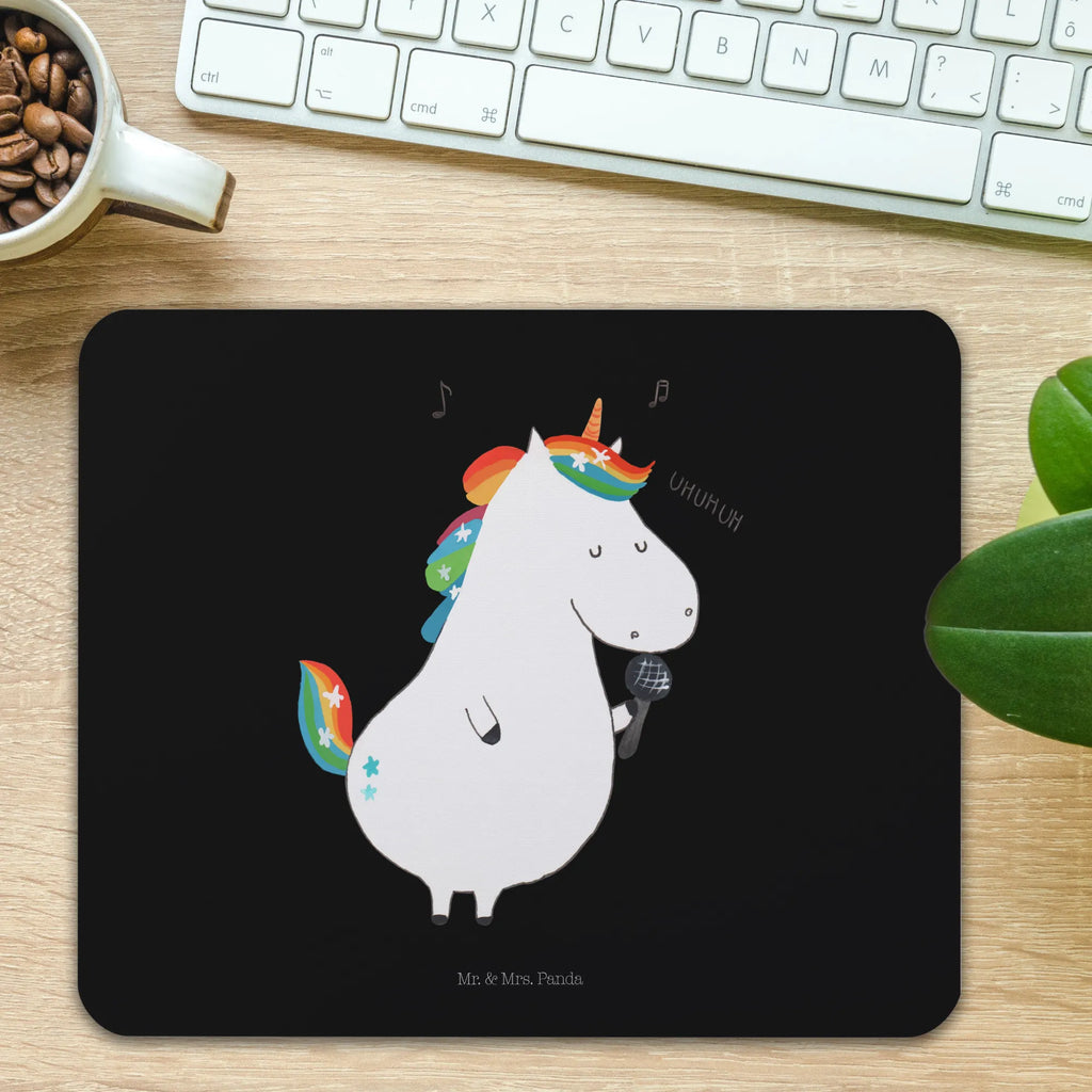 Mauspad Einhorn Sänger Mousepad, Computer zubehör, Büroausstattung, PC Zubehör, Arbeitszimmer, Mauspad, Einzigartiges Mauspad, Designer Mauspad, Mausunterlage, Mauspad Büro, Einhorn, Einhörner, Einhorn Deko, Pegasus, Unicorn, Glitzer, Konfetti, Party, Geburtstag, Feier, Fest, Disco, Sängerin, Sänger, Freundin