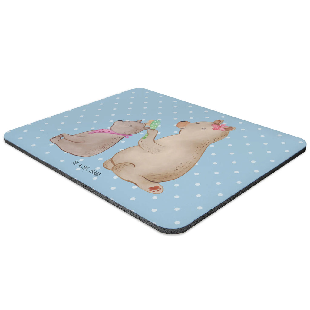 Mauspad Bär mit Kind Mousepad, Computer zubehör, Büroausstattung, PC Zubehör, Arbeitszimmer, Mauspad, Einzigartiges Mauspad, Designer Mauspad, Mausunterlage, Mauspad Büro, Familie, Vatertag, Muttertag, Bruder, Schwester, Mama, Papa, Oma, Opa, Geschenk, Mutti, Mutter