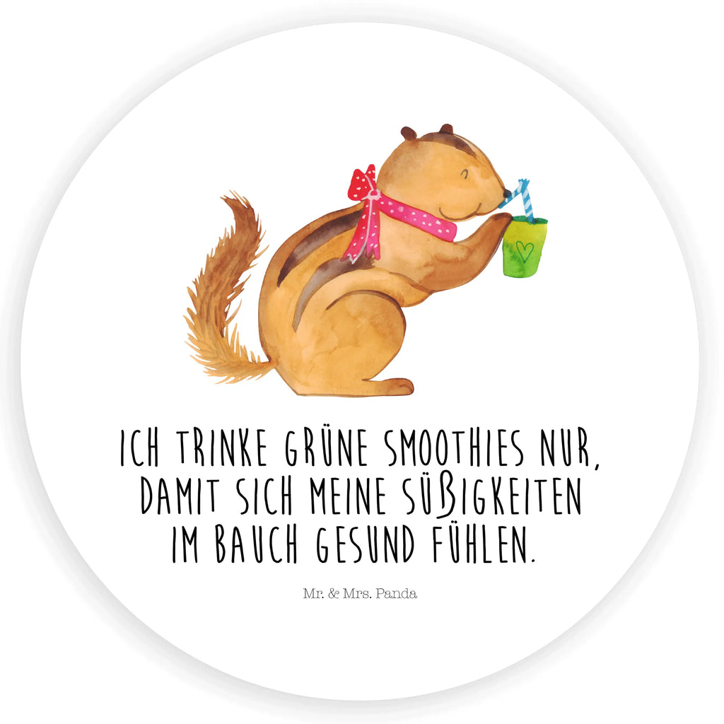 Rund Aufkleber Eichhörnchen Smoothie Sticker, Aufkleber, Etikett, Tiermotive, Gute Laune, lustige Sprüche, Tiere, Green Smoothies, Diät, Abnehmen, Streifenhörnchen, Eichhörnchen