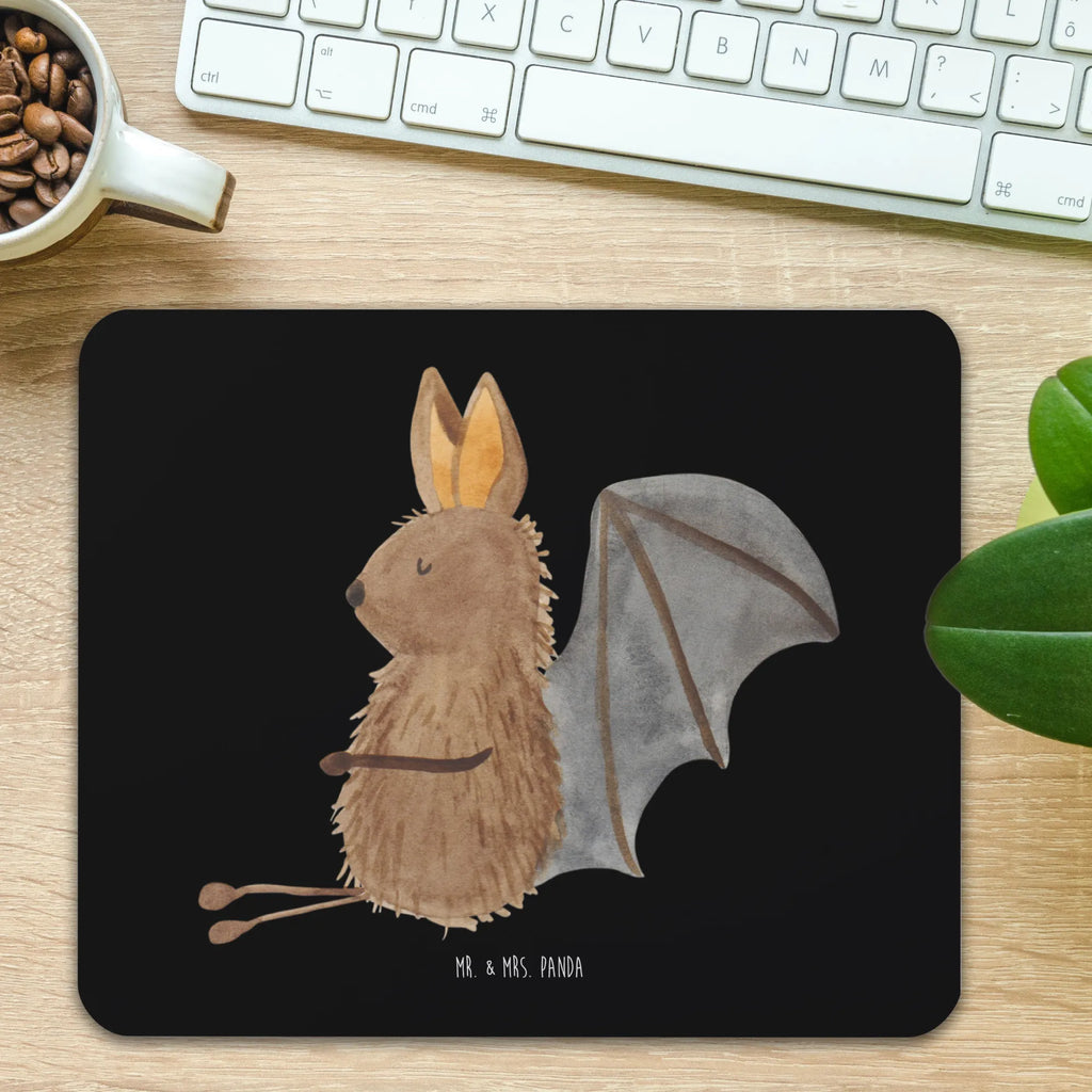 Mauspad Fledermaus sitzend Mousepad, Computer zubehör, Büroausstattung, PC Zubehör, Arbeitszimmer, Mauspad, Einzigartiges Mauspad, Designer Mauspad, Mausunterlage, Mauspad Büro, Tiermotive, Gute Laune, lustige Sprüche, Tiere, Fledermaus, Fledermäuse, Motivation, entspannen