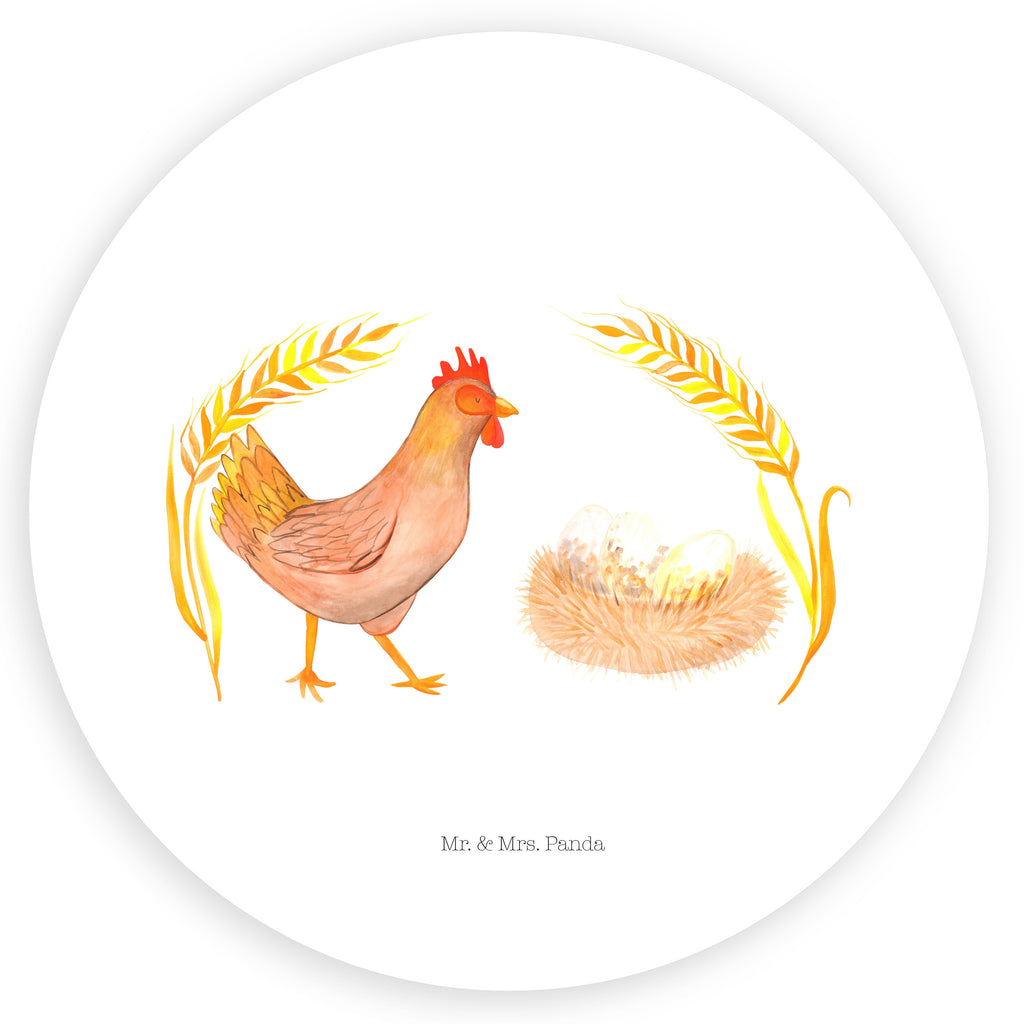 Rund Aufkleber Huhn stolz Sticker, Aufkleber, Etikett, Bauernhof, Hoftiere, Landwirt, Landwirtin, Hahn, Henne, Hühner, Eier, Hof, Landleben, Motivation, Geburt, Magie, Spruch, Schwangerschaft